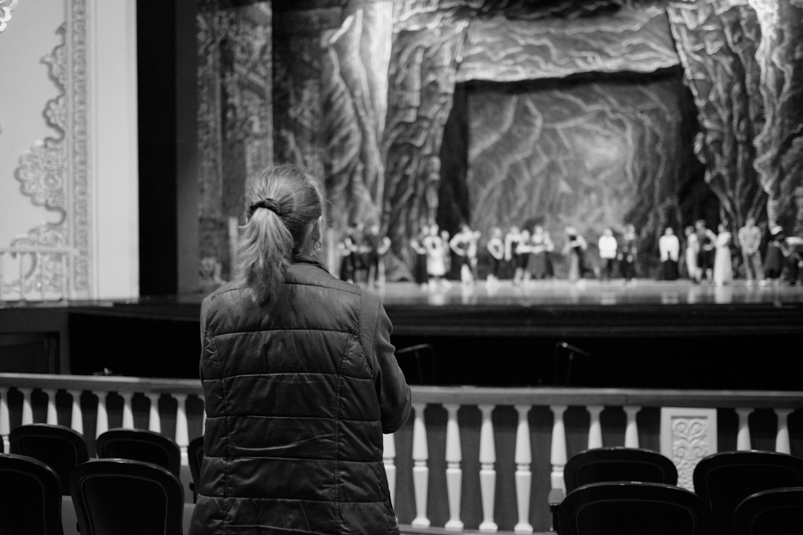 Балетный класс и репетиция артистов балета КТОиБ им. Мусы Джалиля. Barsukov