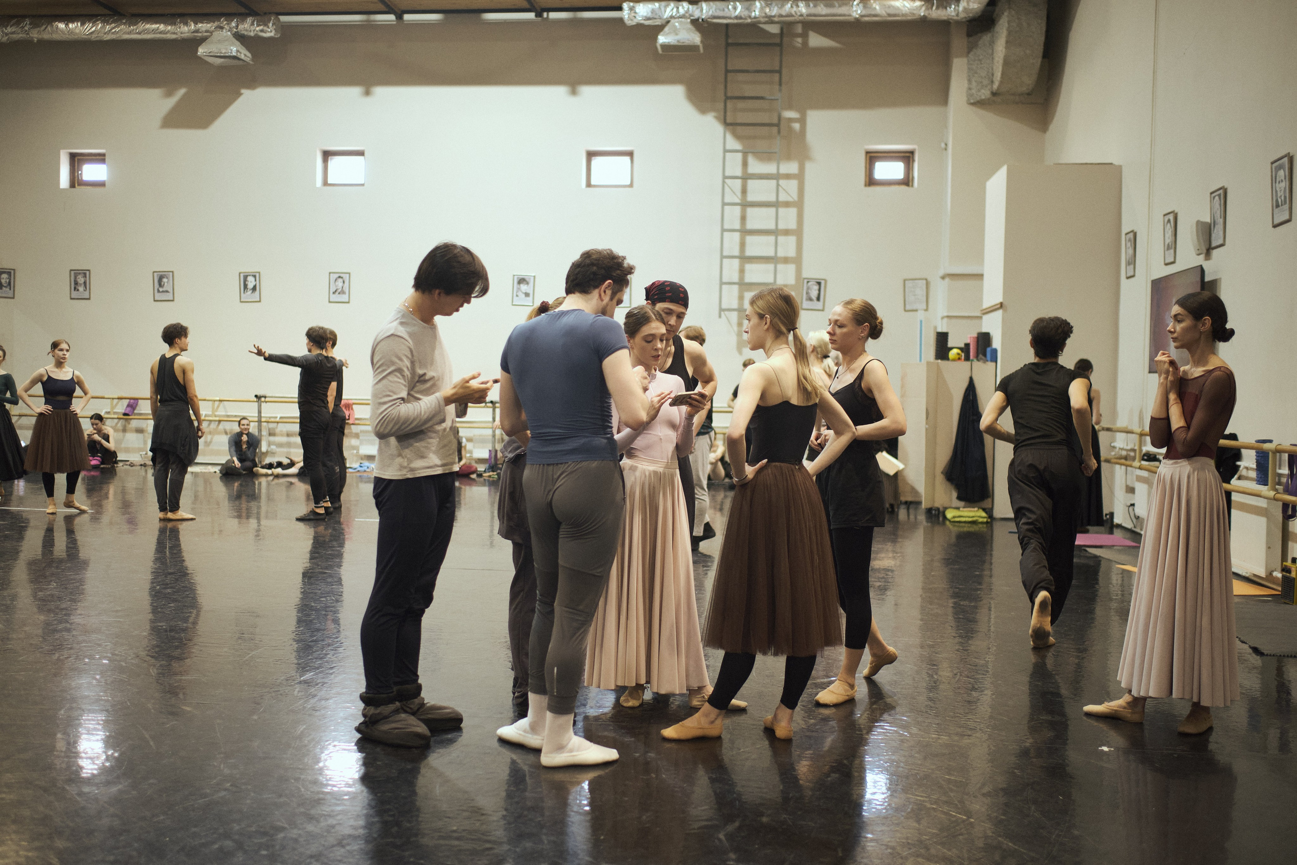 Балетный класс и репетиция артистов балета КТОиБ им. Мусы Джалиля. Barsukov