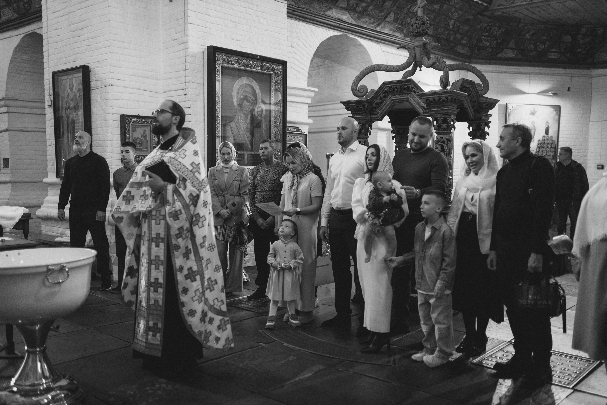 Крещение Марии. Семейный фотограф и фотограф на роды в Ростове-на-Дону Мухина Виктория