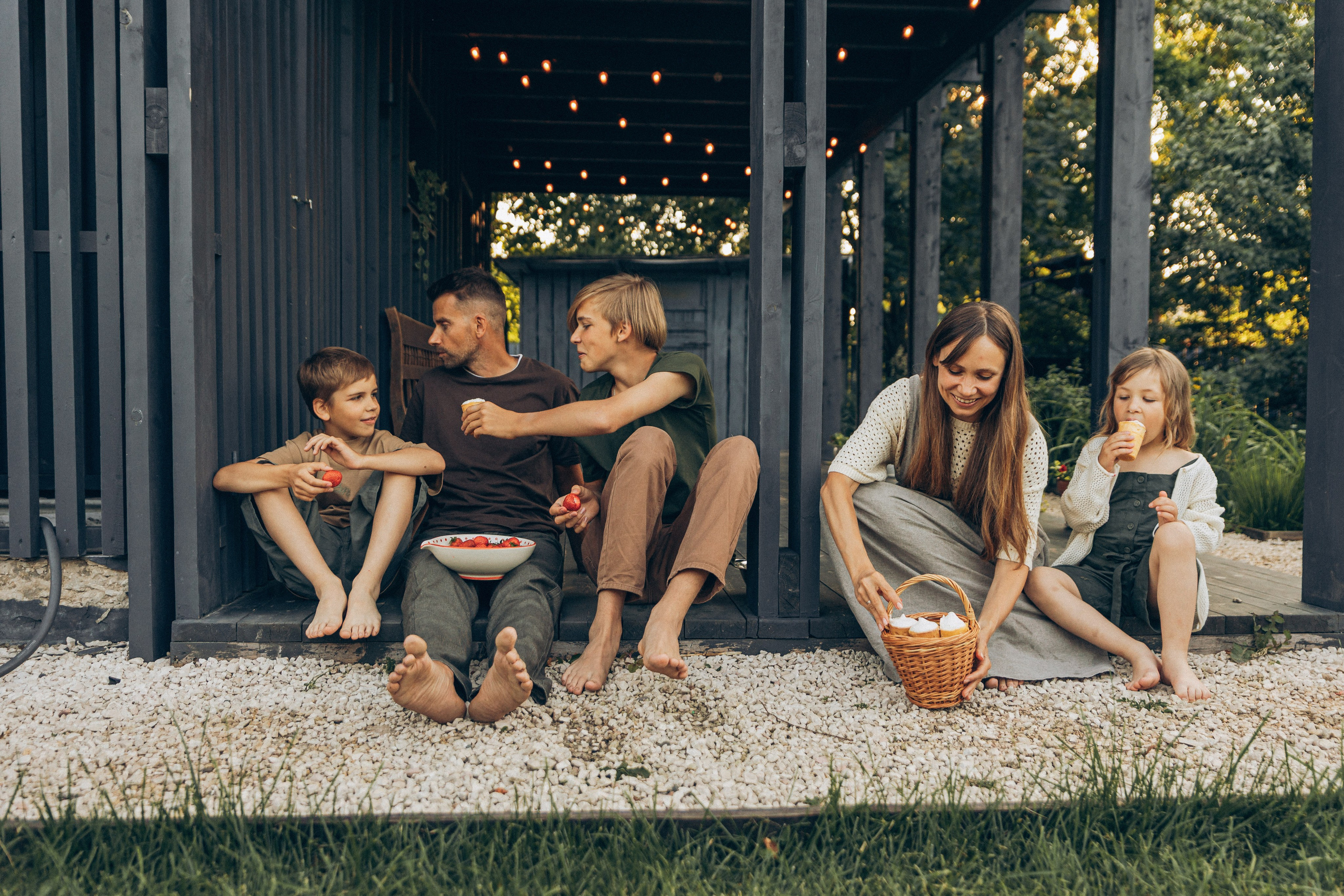 Наталья, Дмитрий, Артем, Леша и Аглая. Семейный фотограф В Москве Александра Дейкун