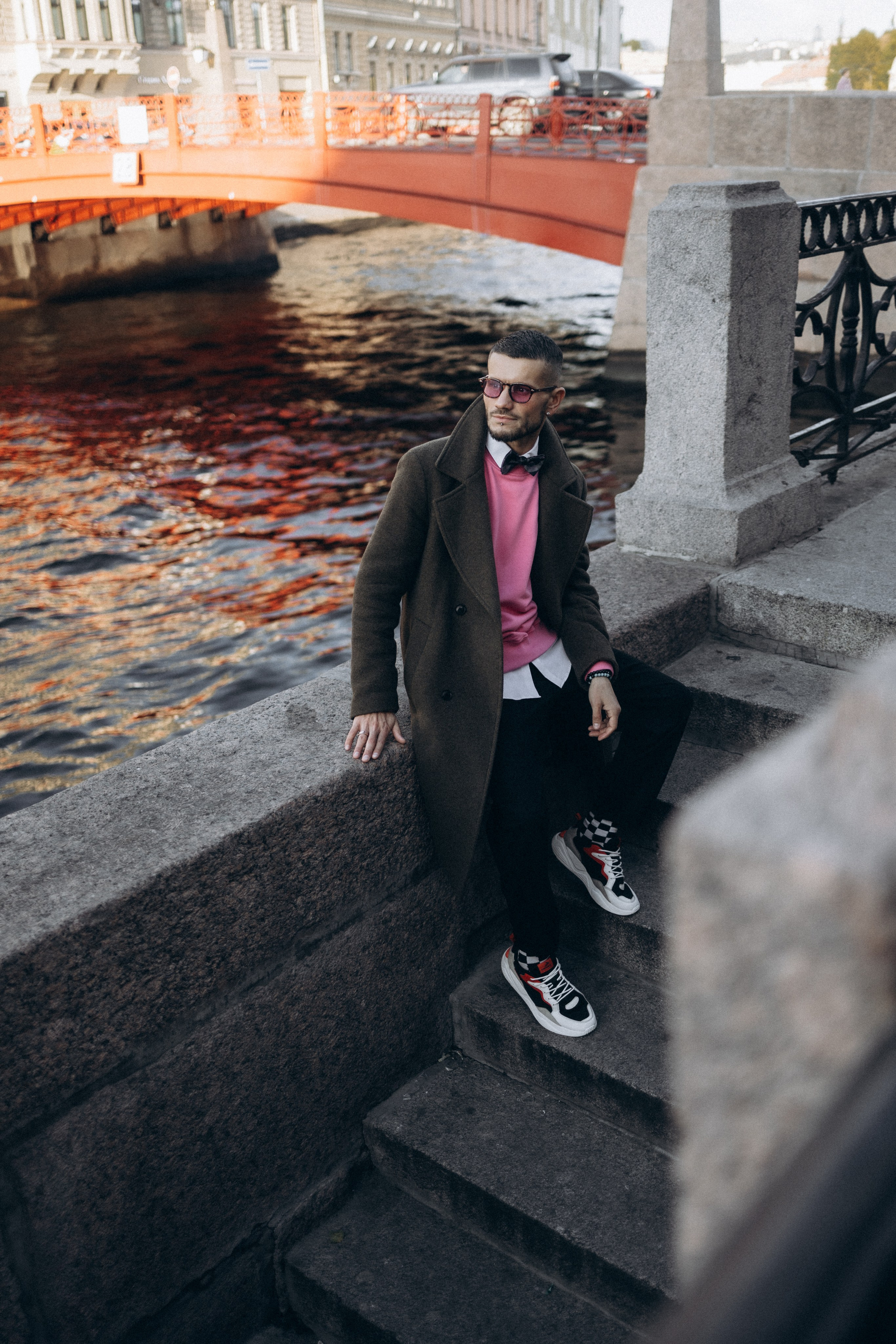 Стилист Андрей фотопрогулка по Питеру. Фотограф Артем Бросов в Санкт-Петербурге и Дубае