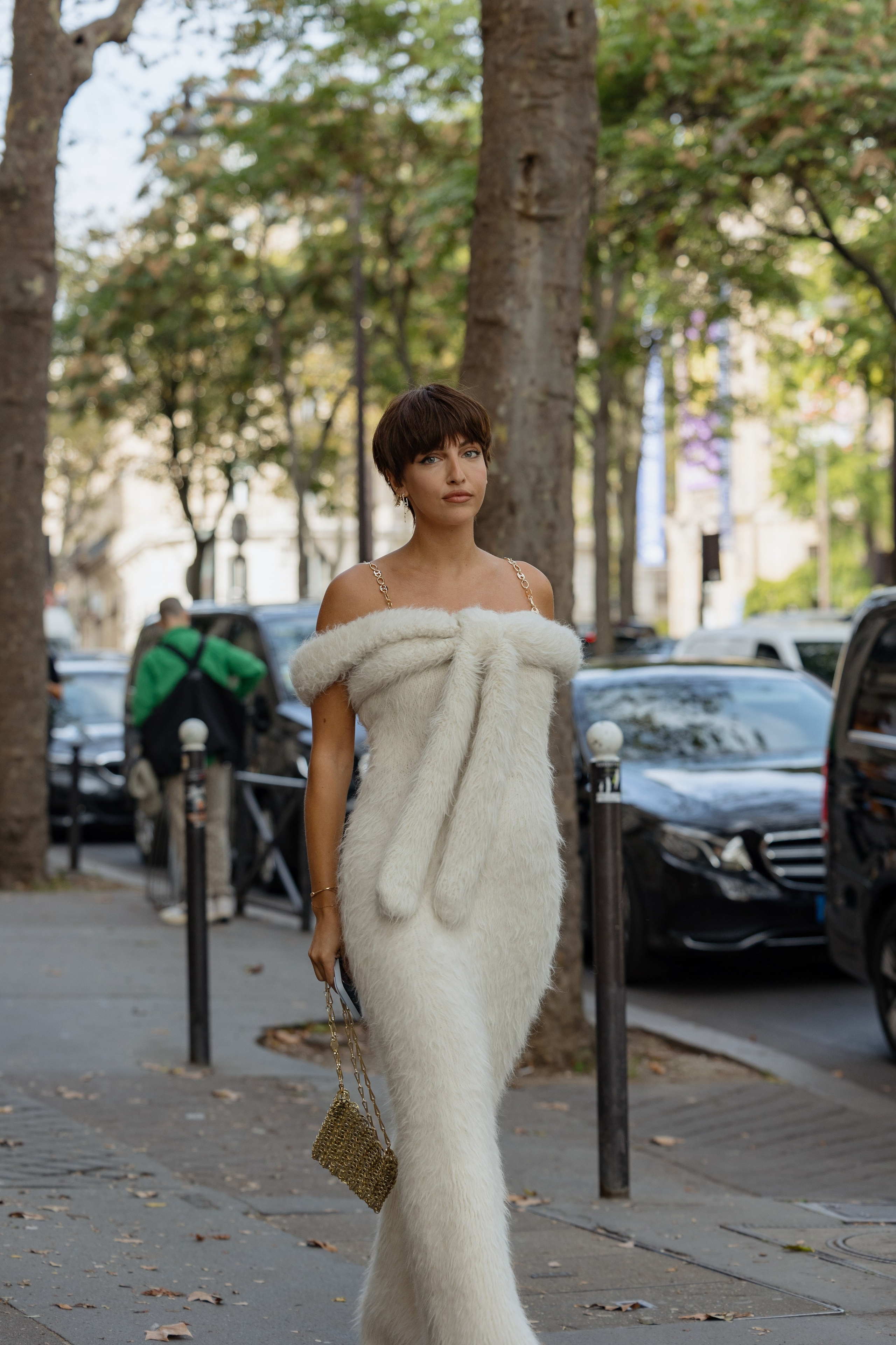 PFW SPRING SUMMER 2024 RABANNE. Photographer in Milan Ivan Goncharov