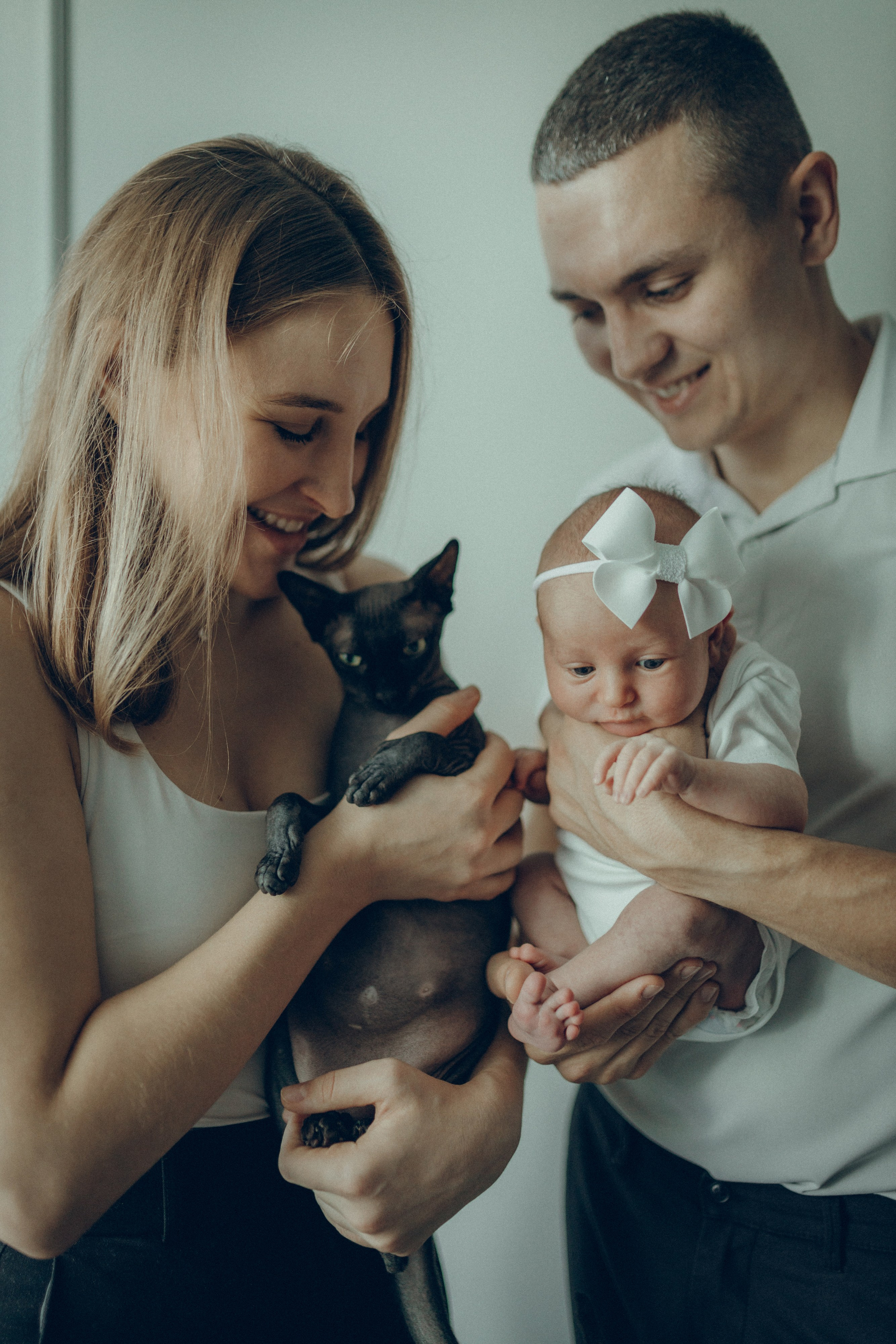 Рита, Коля и Василиса. Семейный фотограф и фотограф на роды в Ростове-на-Дону Мухина Виктория