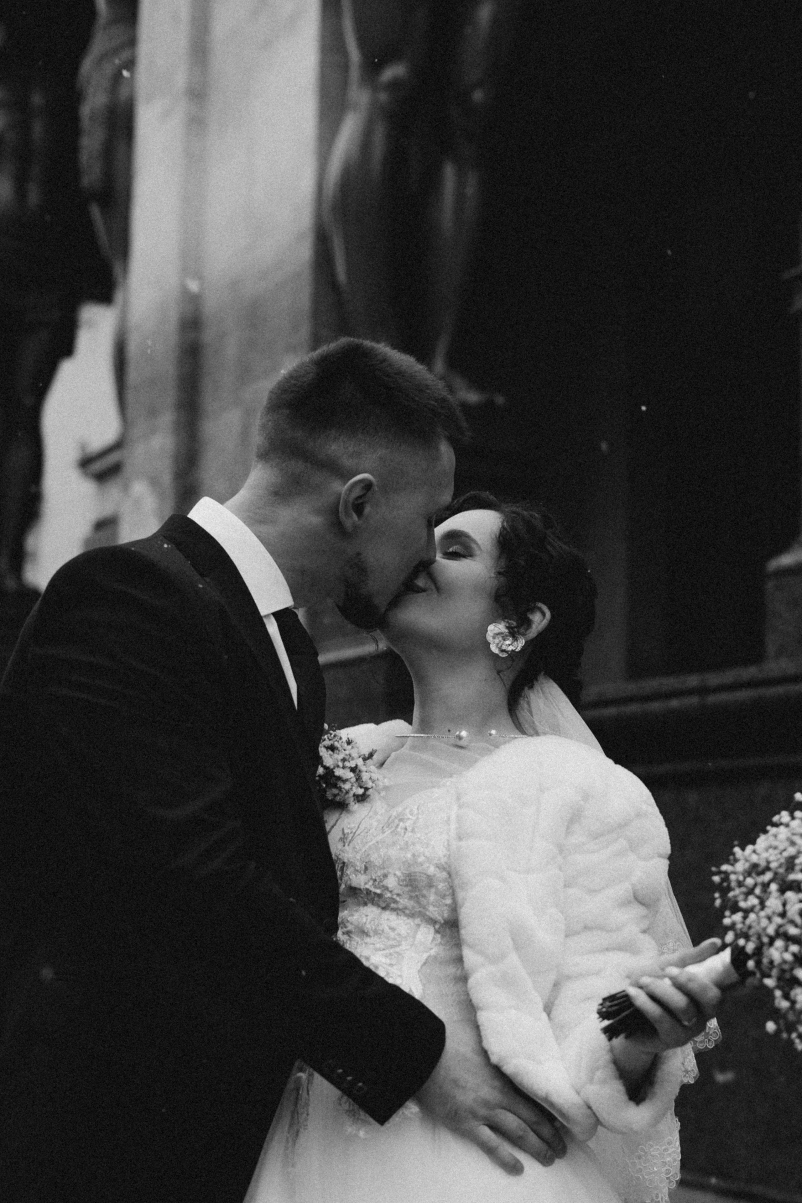 Ангелина & Антон | Пока идет снег. Контент фотограф в Санкт-Петербурге | Дина Альбур