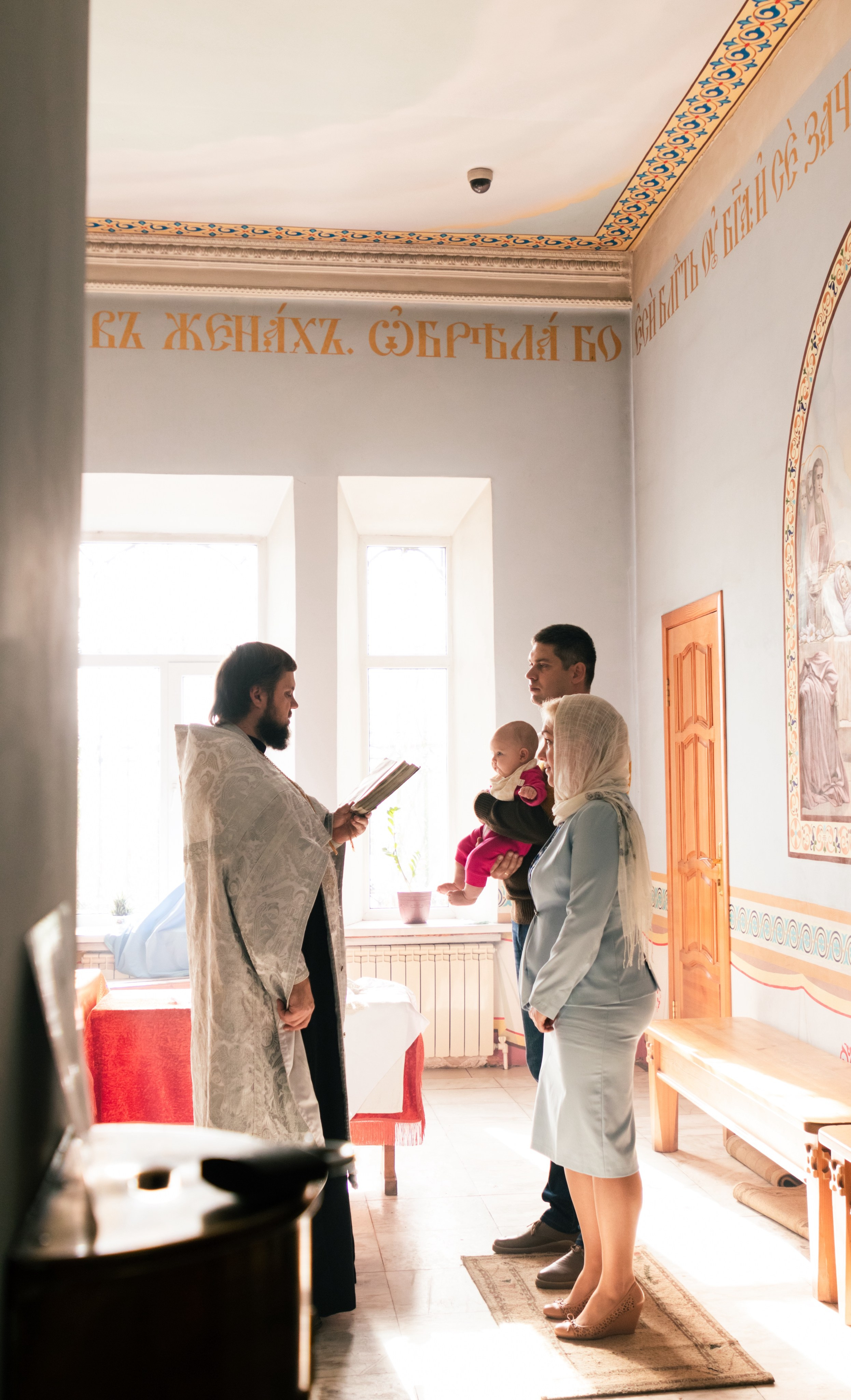 Крещение. Киселева Алёна семейный фотограф в городе Владимир