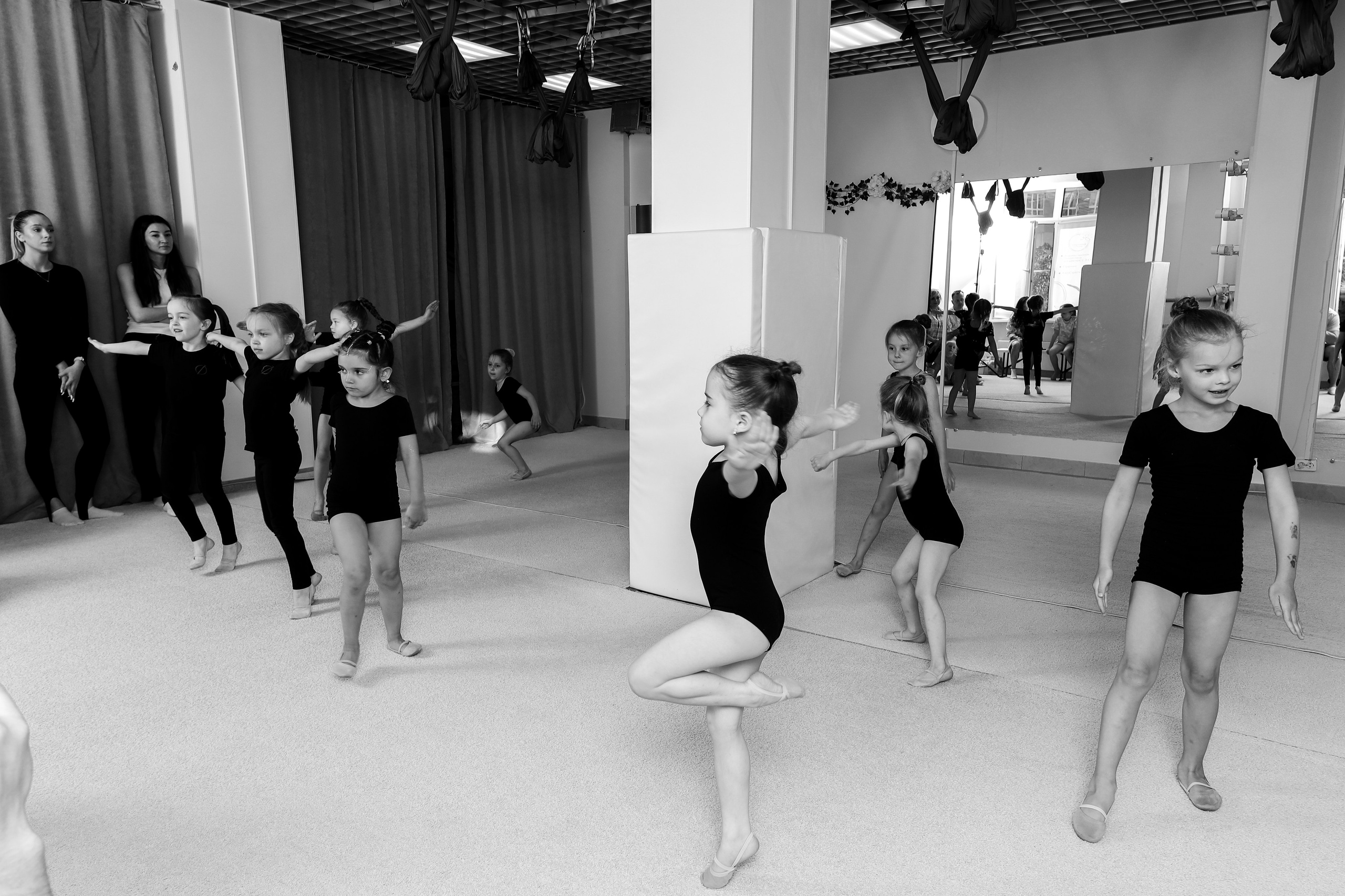 Открытый урок гимнастика. Фотограф Надршина Лилия