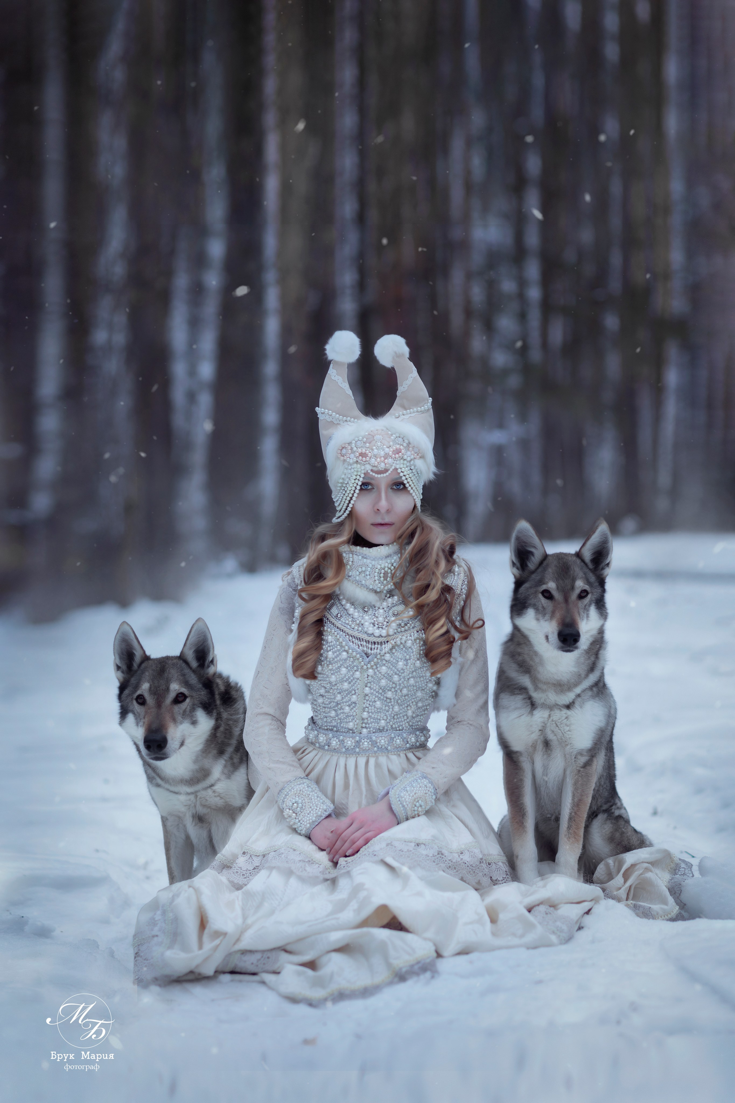 Снежная королева. Художественный фотограф в Екатеринбурге Брук Мария