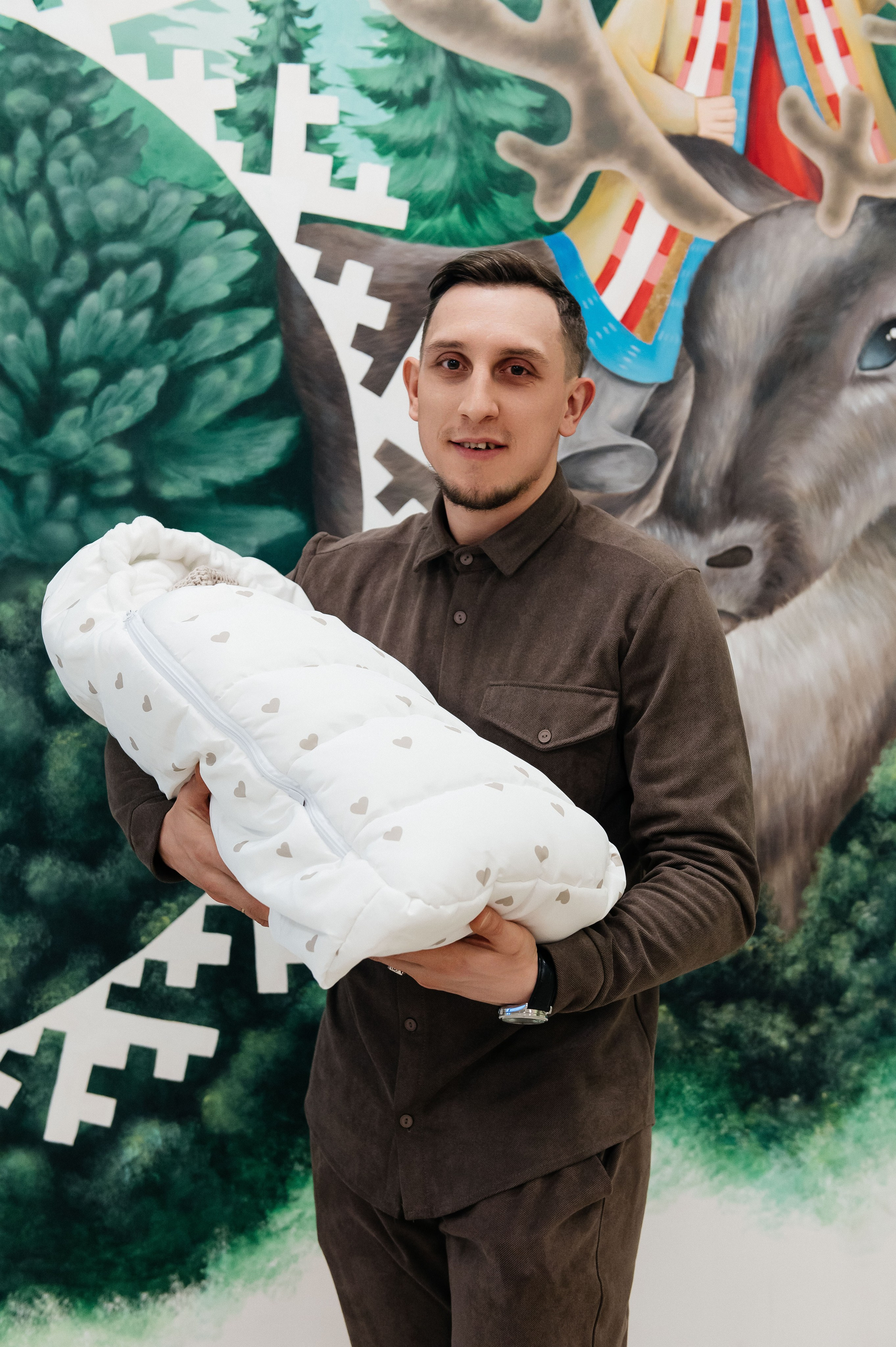 Выписка с роддома Смирновы. Фотограф в Сургуте Светлана Гибадуллина