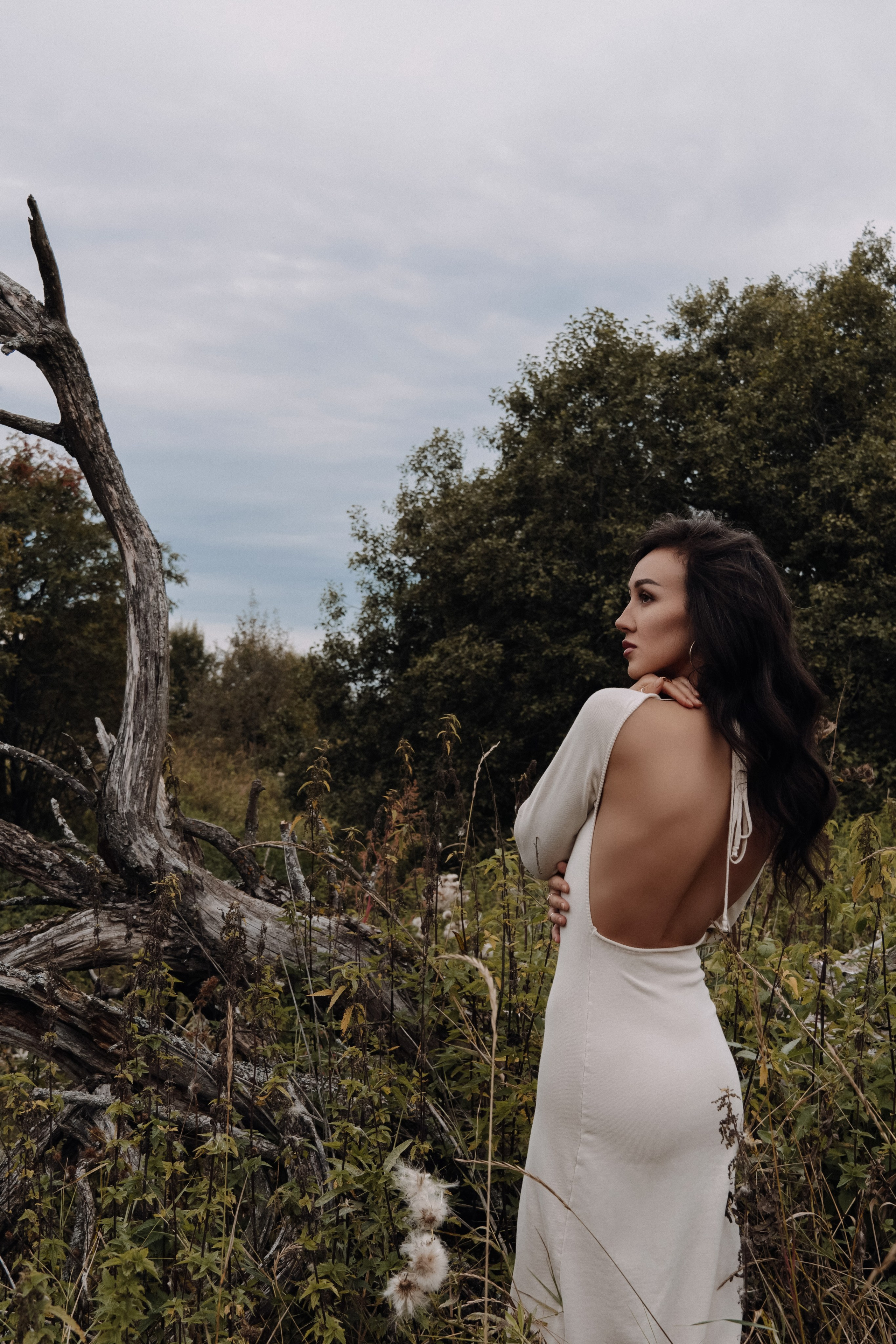 нежная фотосессия на улице 