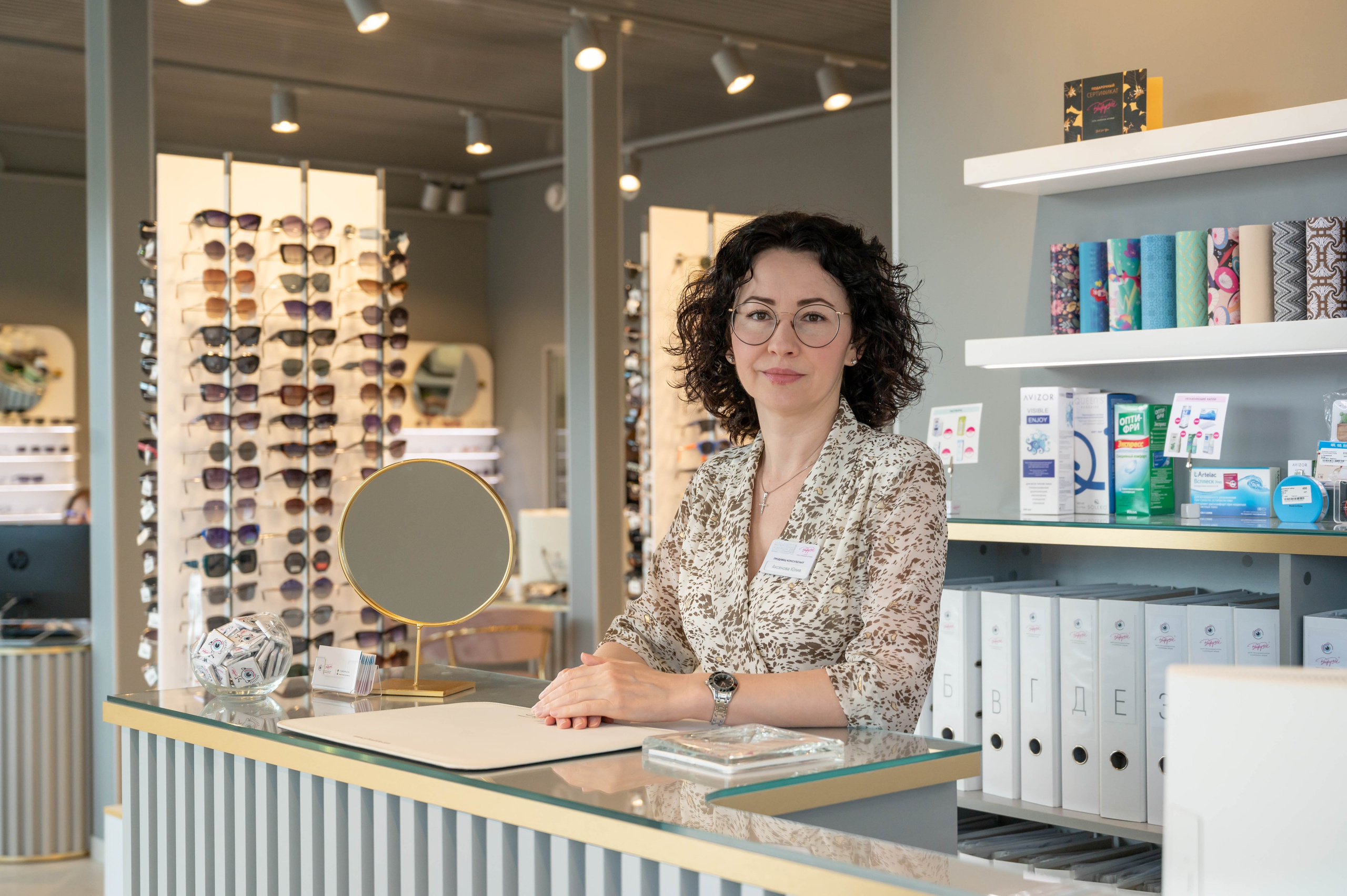 Съёмка открытия оптики