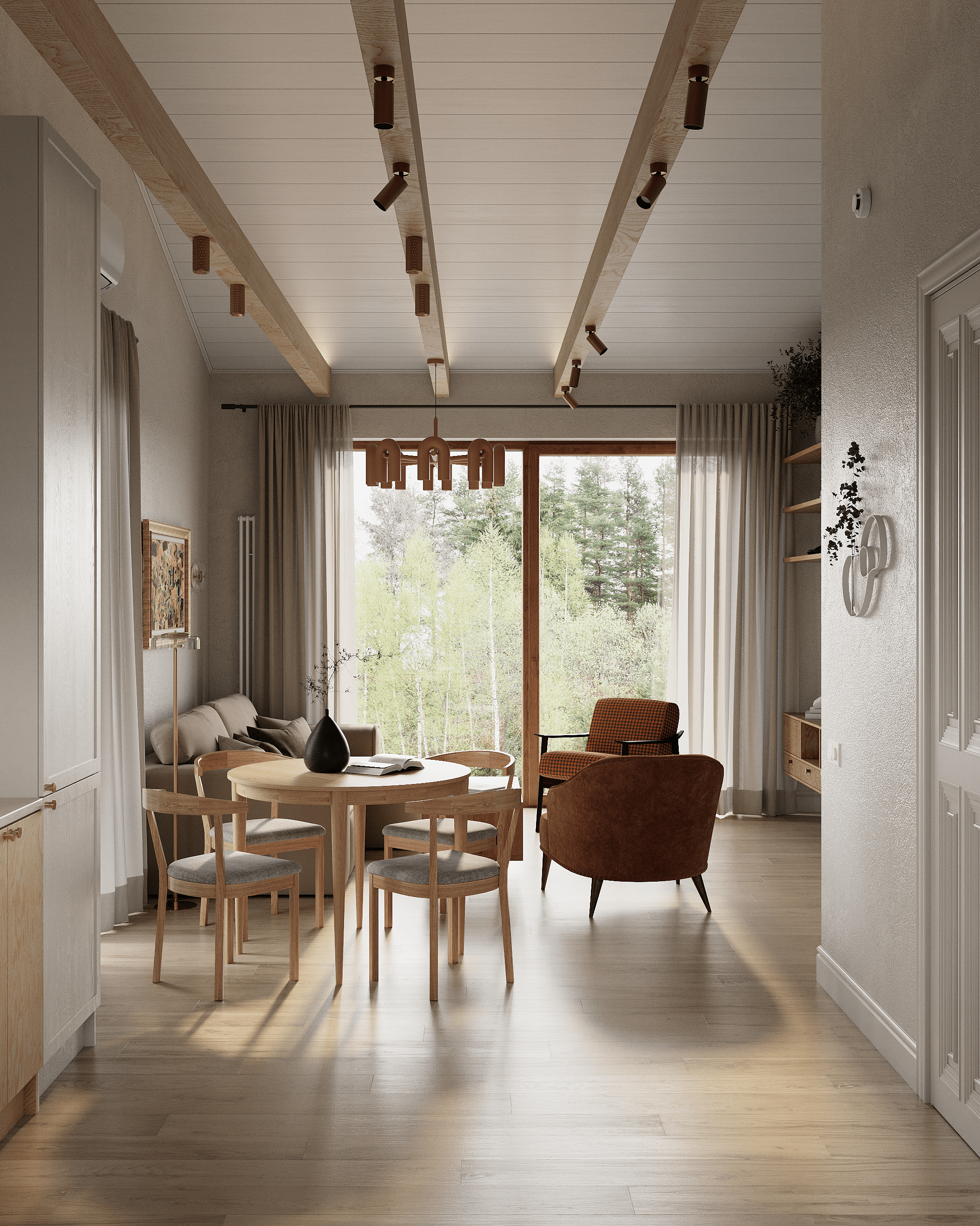 MID-CENTURY HOME. Бастракова Валерия — дизайнер интерьера с архитектурным образованием