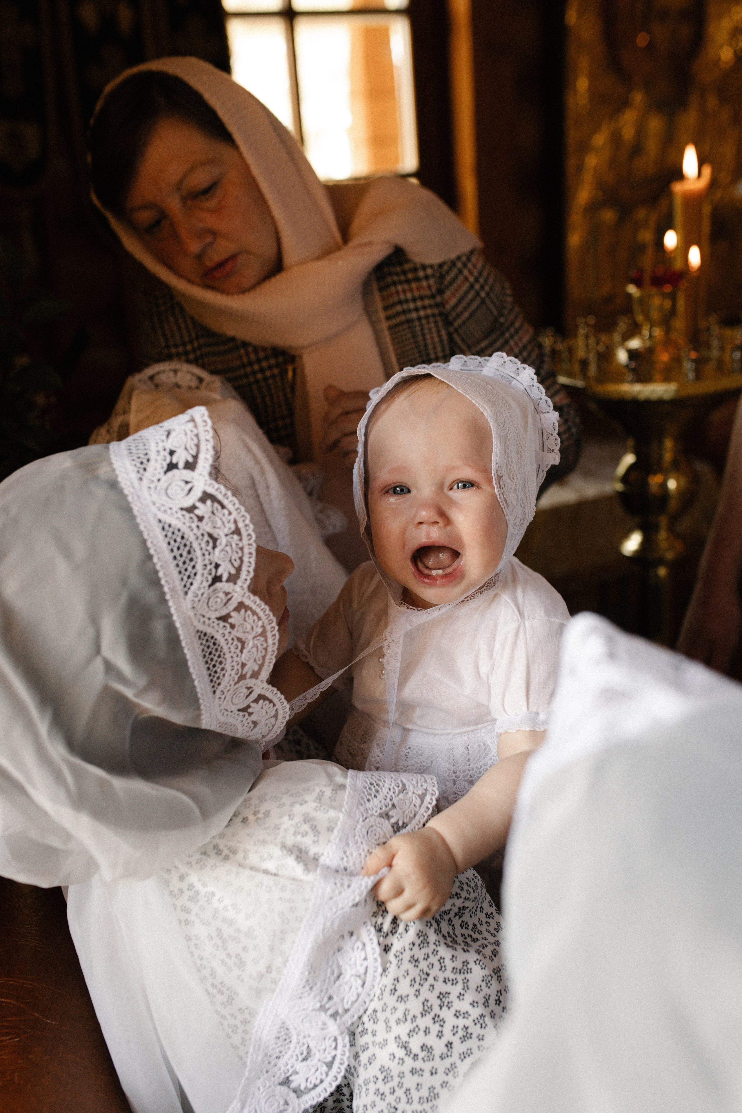 Крещение. Фотограф Катя Трусова