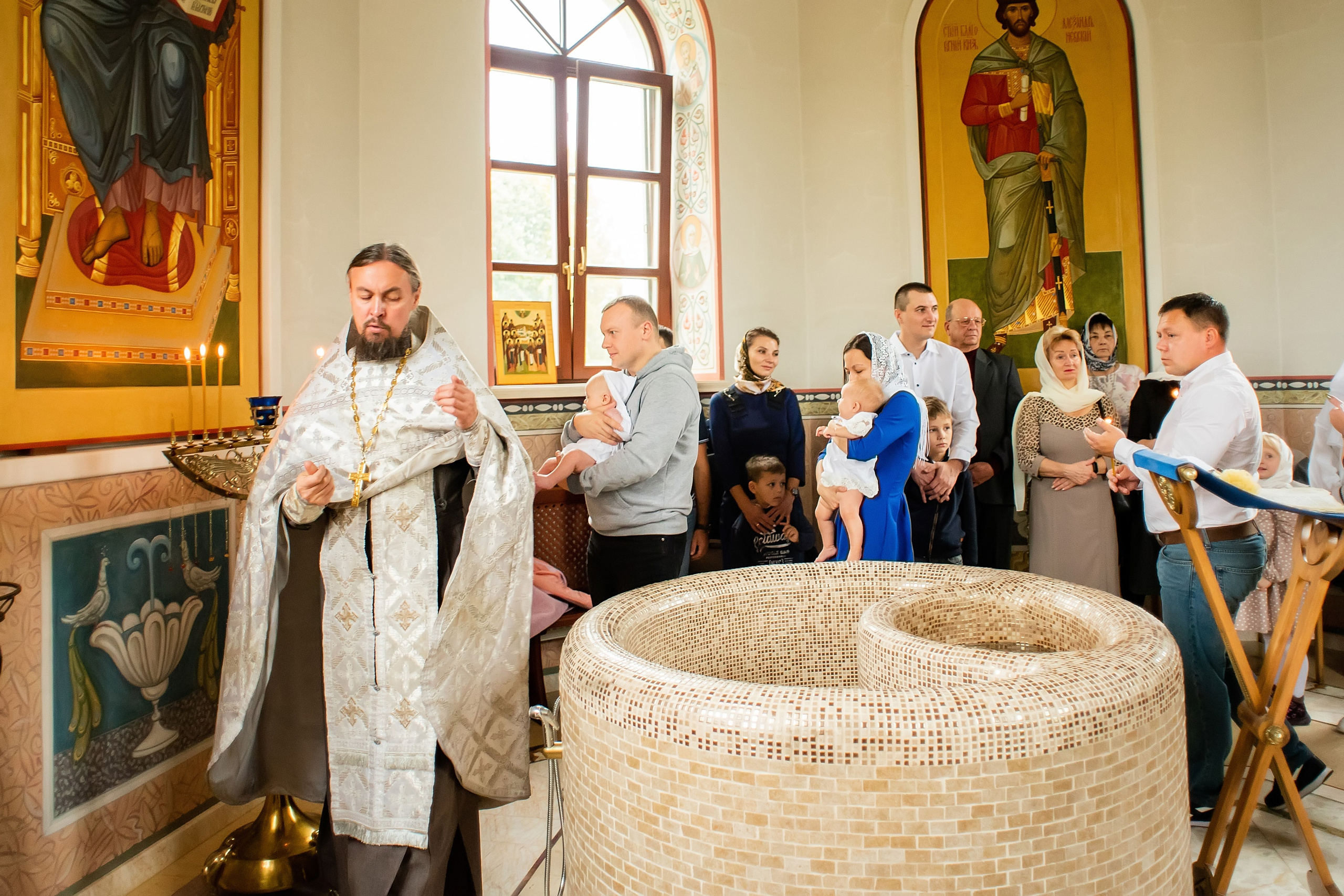 Крещение Владислава. Фотограф Юлия Попова