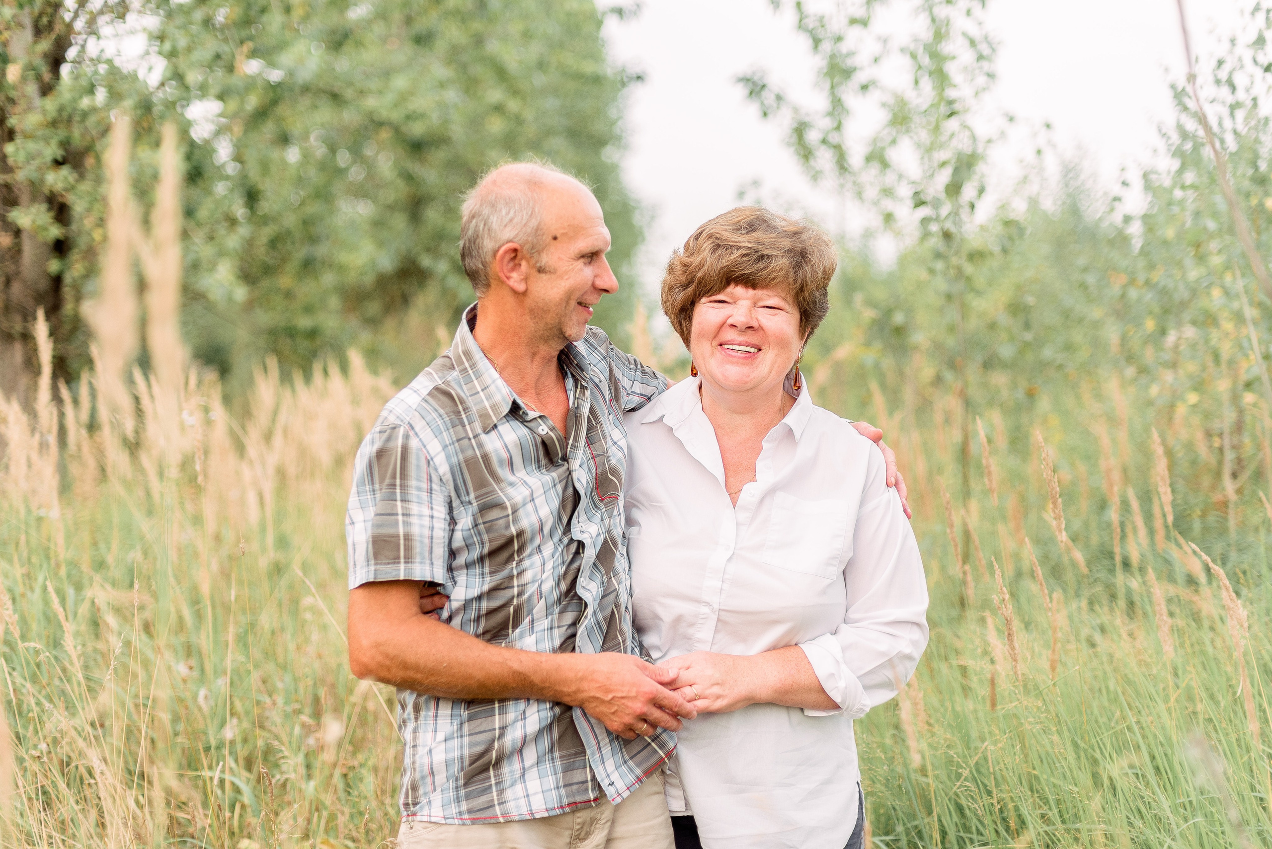 В поле. Фотограф Юлия Попова