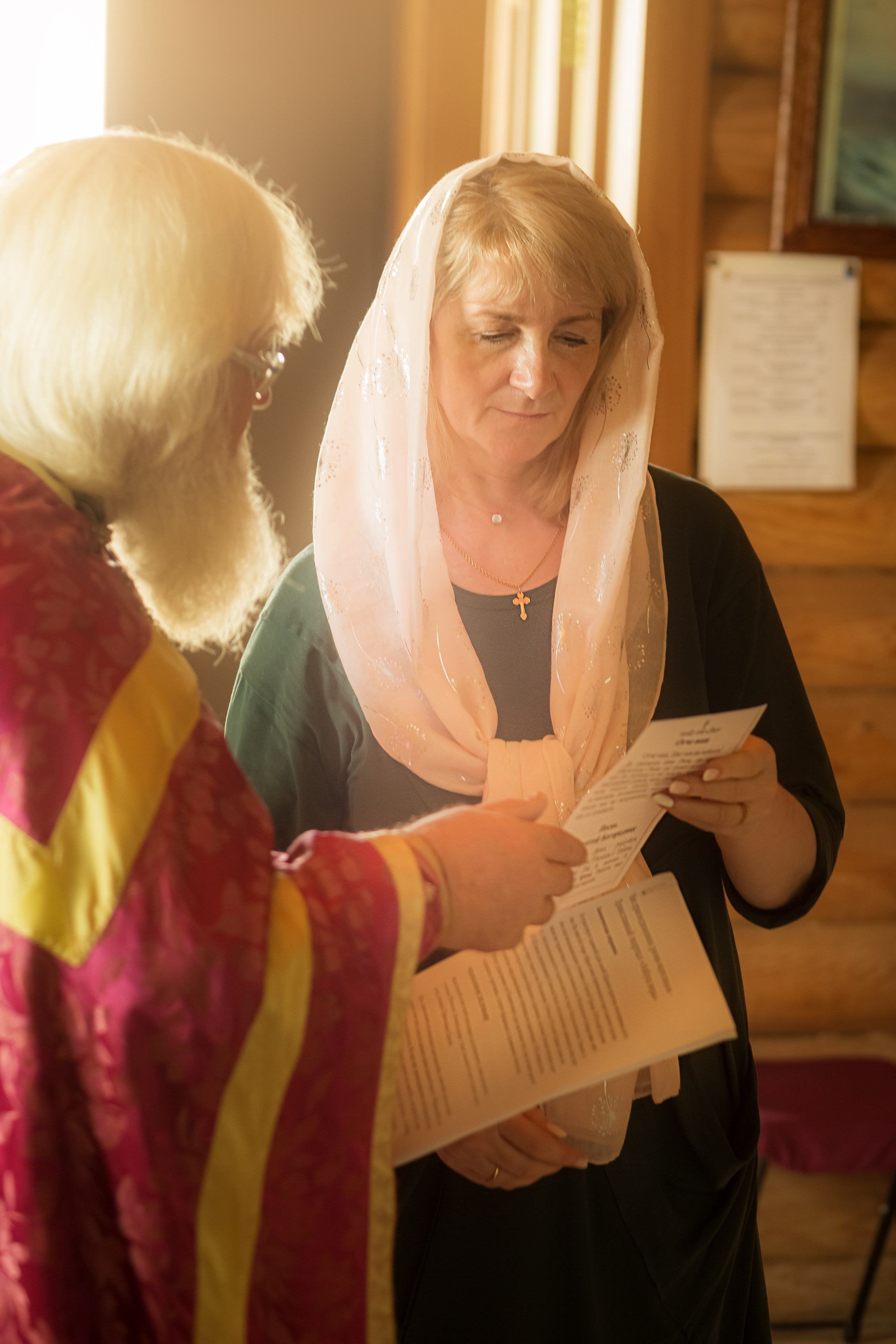 Воцерковление Светланы. Съемка Таинств Крещения Венчания, детские и семейные съемки в Пензе