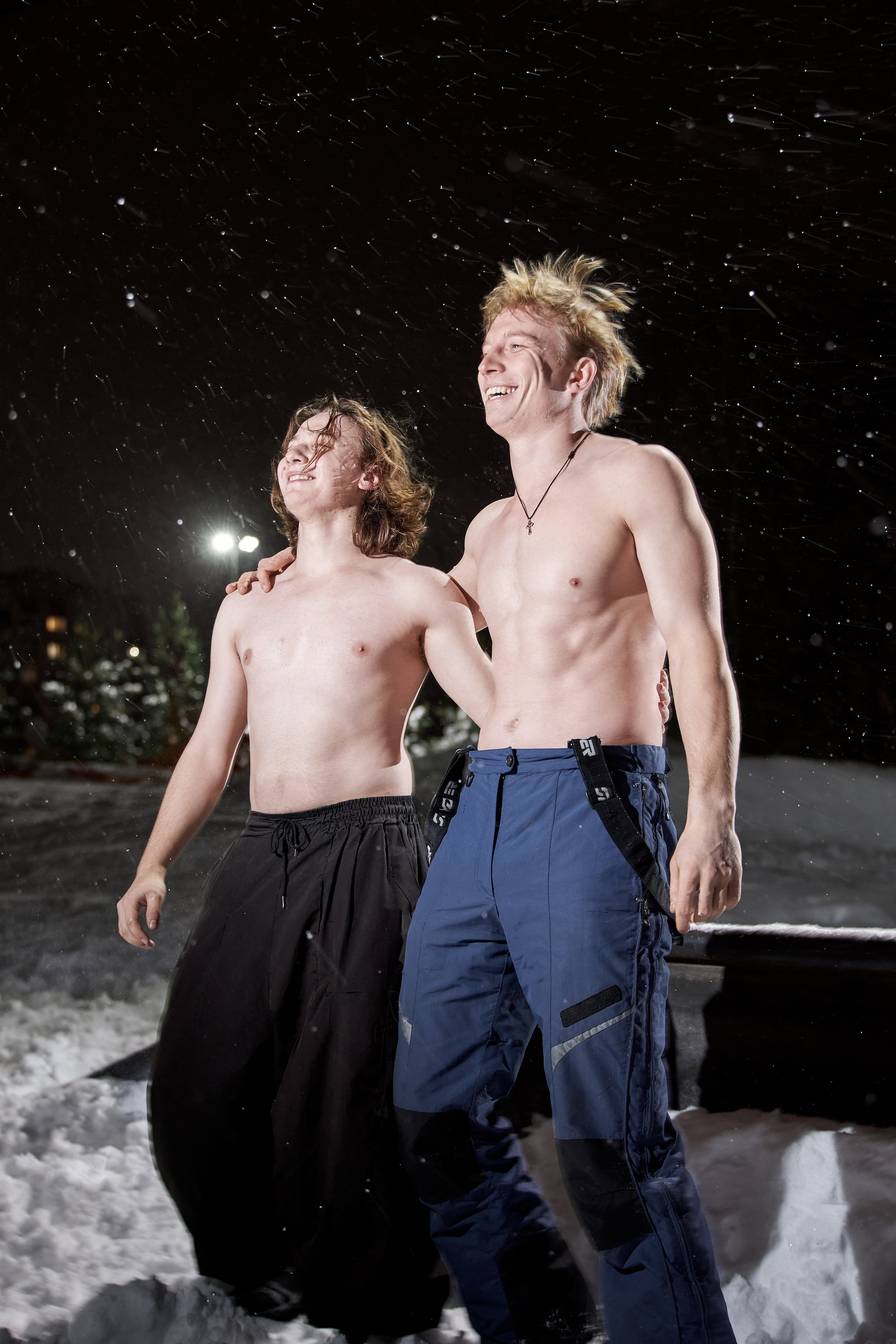 Сноубордисты. Фотограф Алексей Яковлев