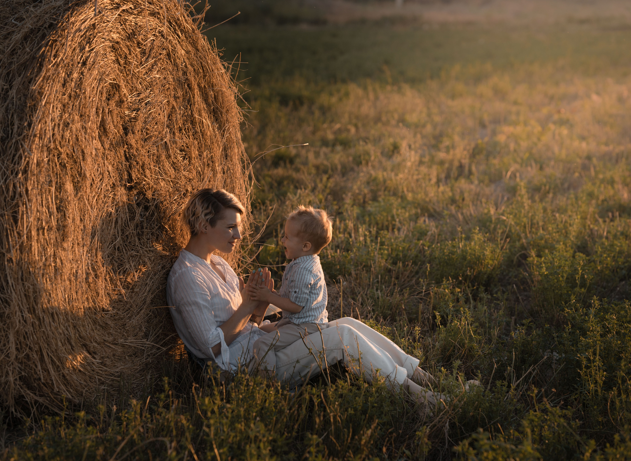 Дарья и Марк на закате. Семейный фотограф, женский фототерапевт