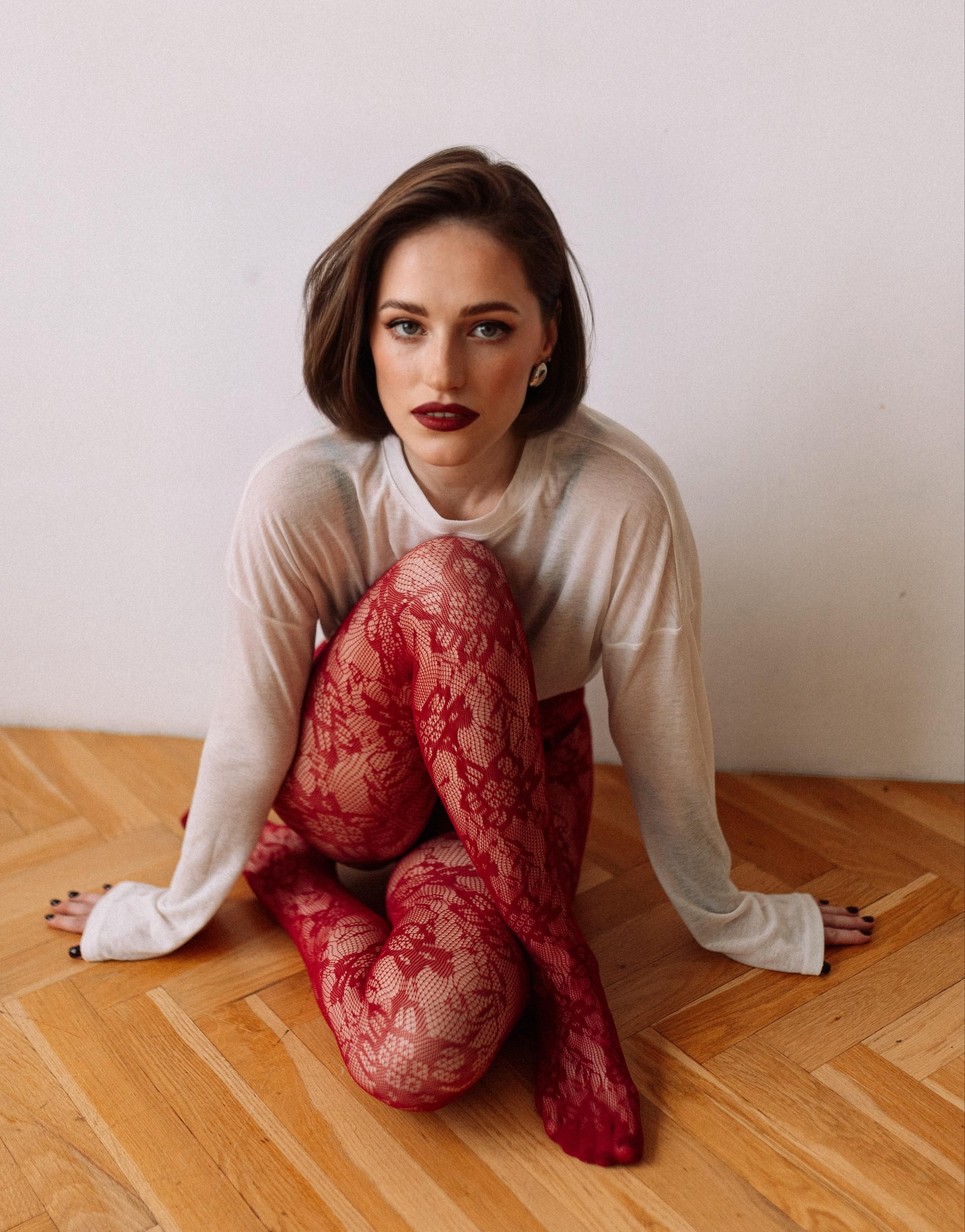 В студии. Фотограф Мария Пахомова