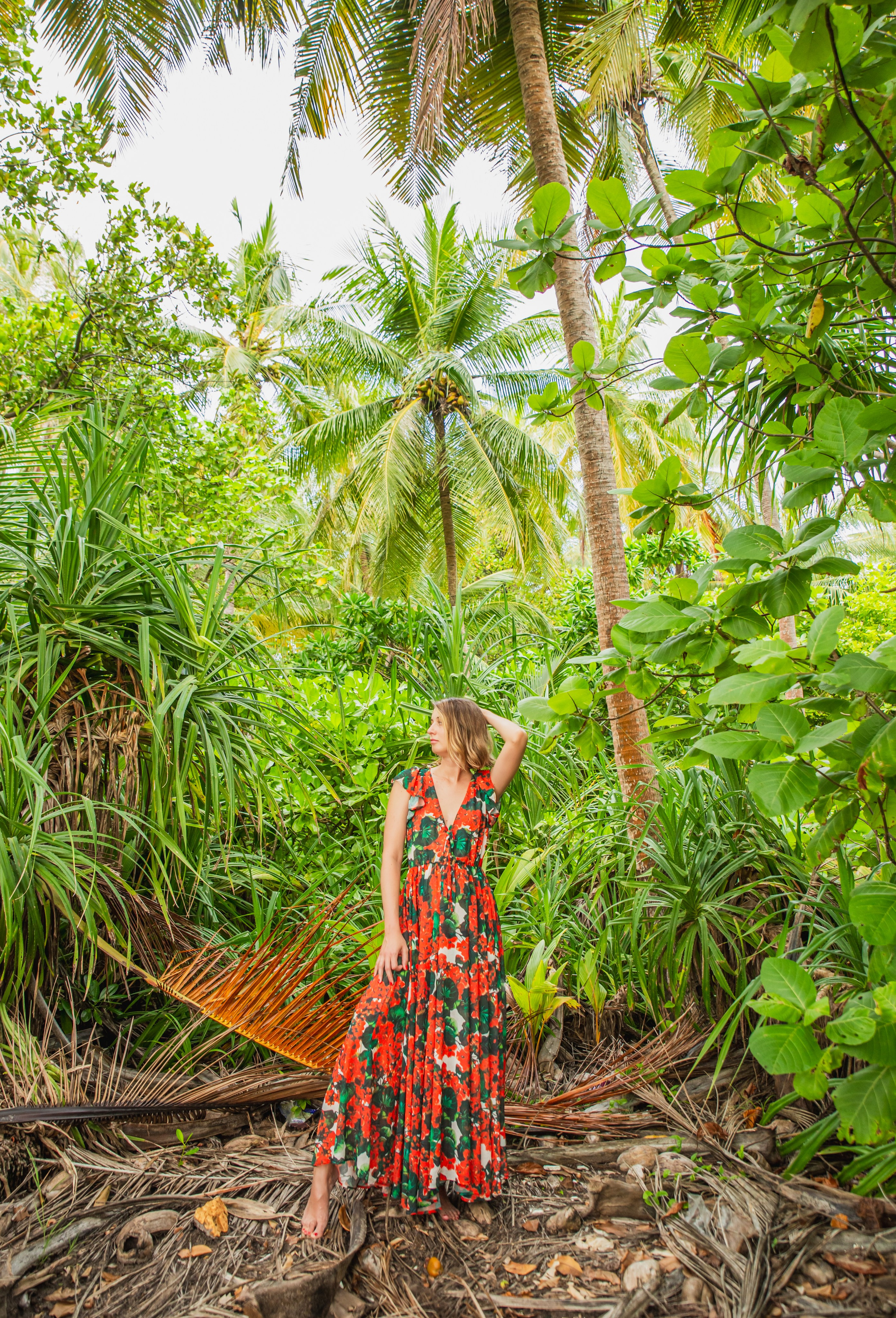 Portrait. Photographer in Maldives