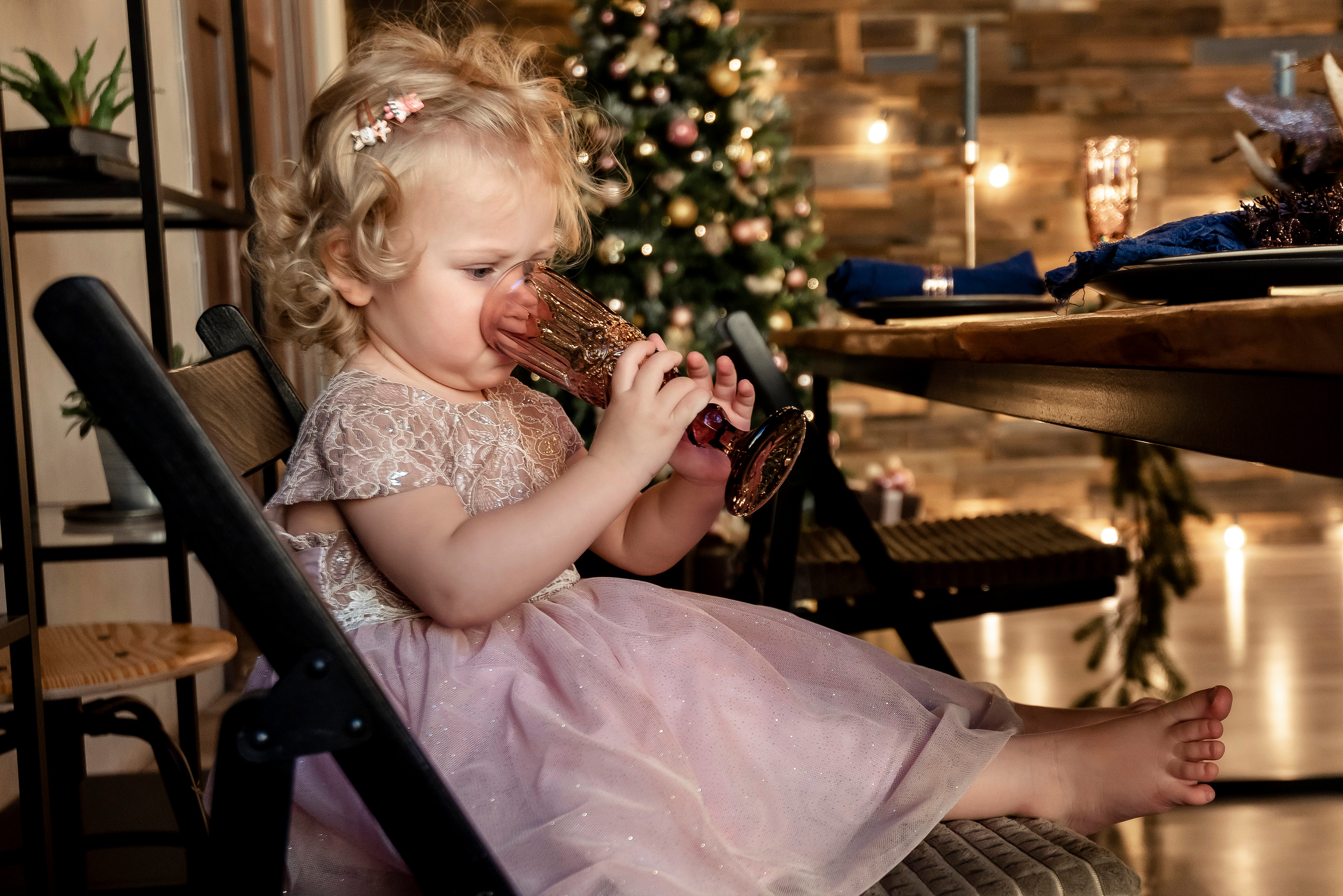 Детская фотосессия в новогодней фотостудии. Свадебный фотограф Наталья Немцева в Санкт-Петербурге