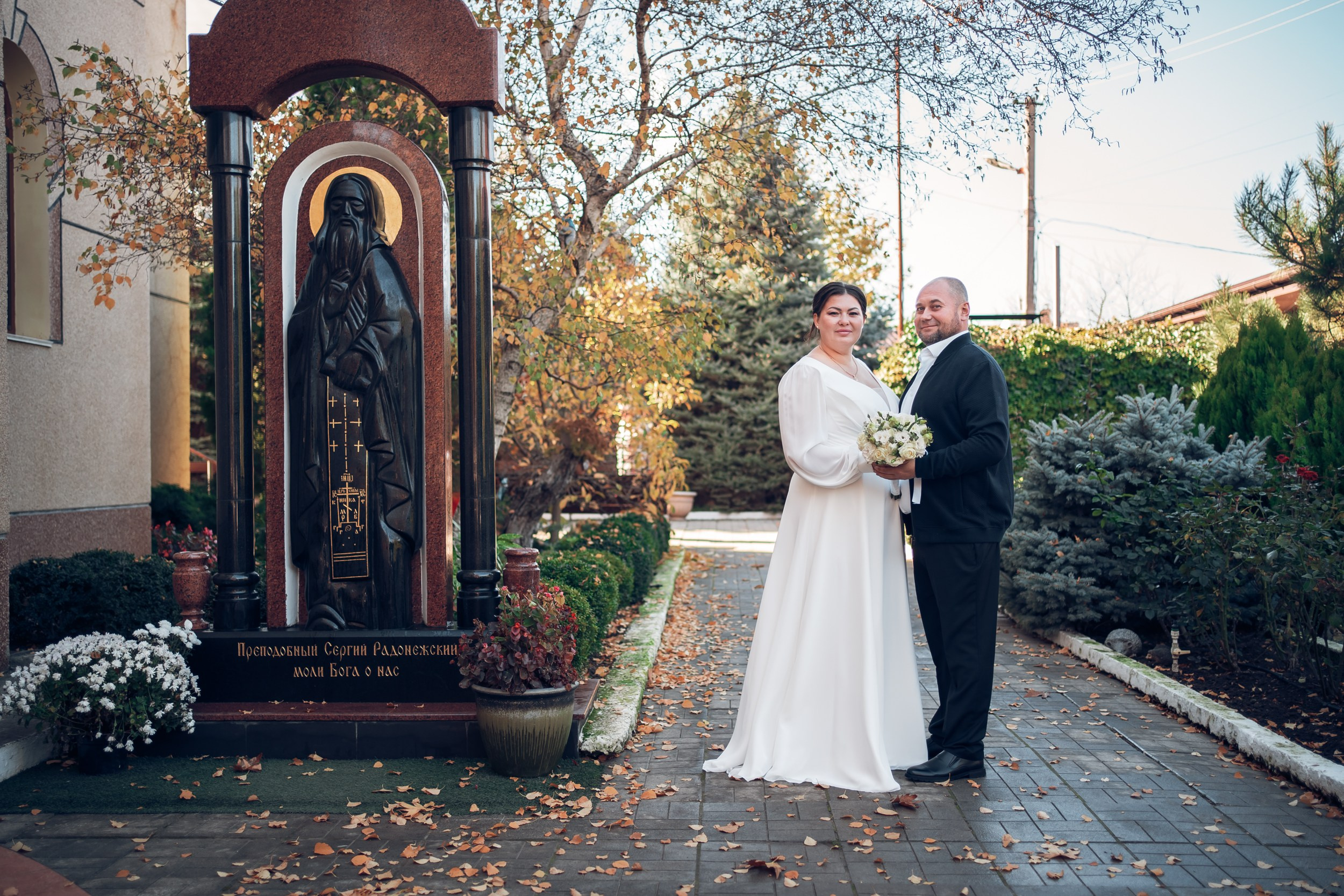 Венчание в храме Прп. Сергия Радонежского с. Орлиное. Церковный фотограф Севастополь