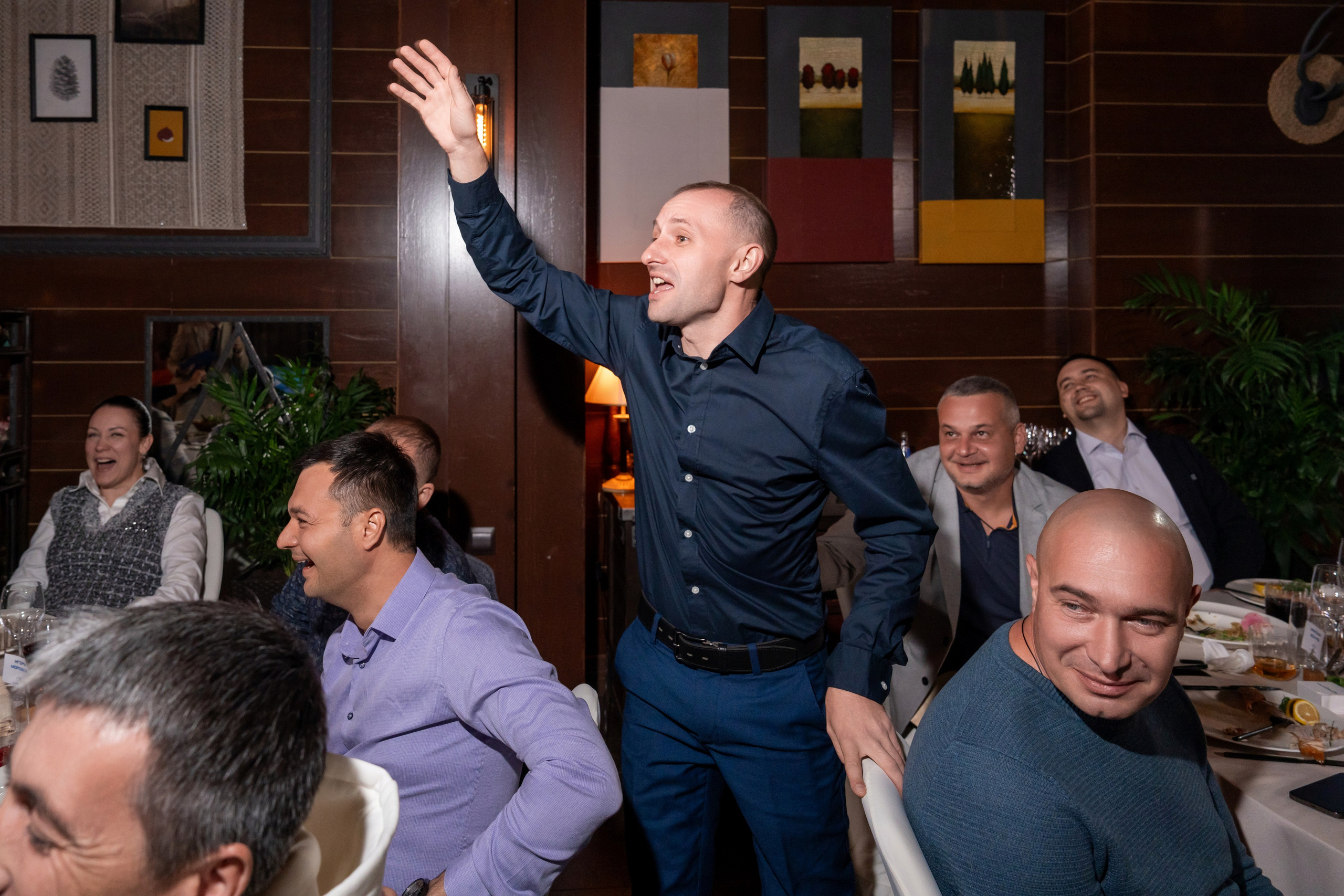 Гала-ужин для компании «Agregatka». Репортажный фотограф в Красной Поляне и Сочи Павлюченко Екатерина