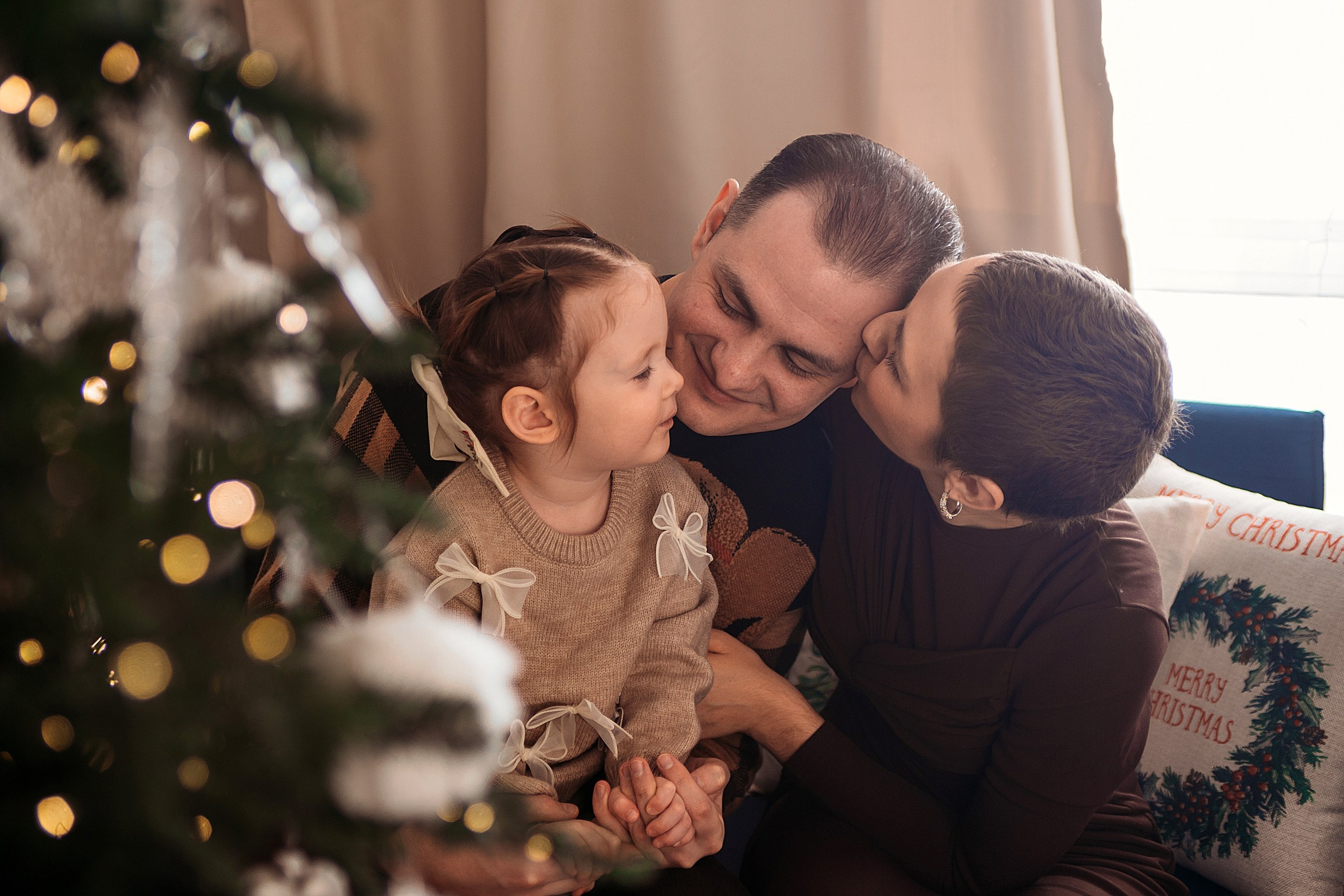 Новогодние домашние съемки. Семейный фотограф Марина Платонова