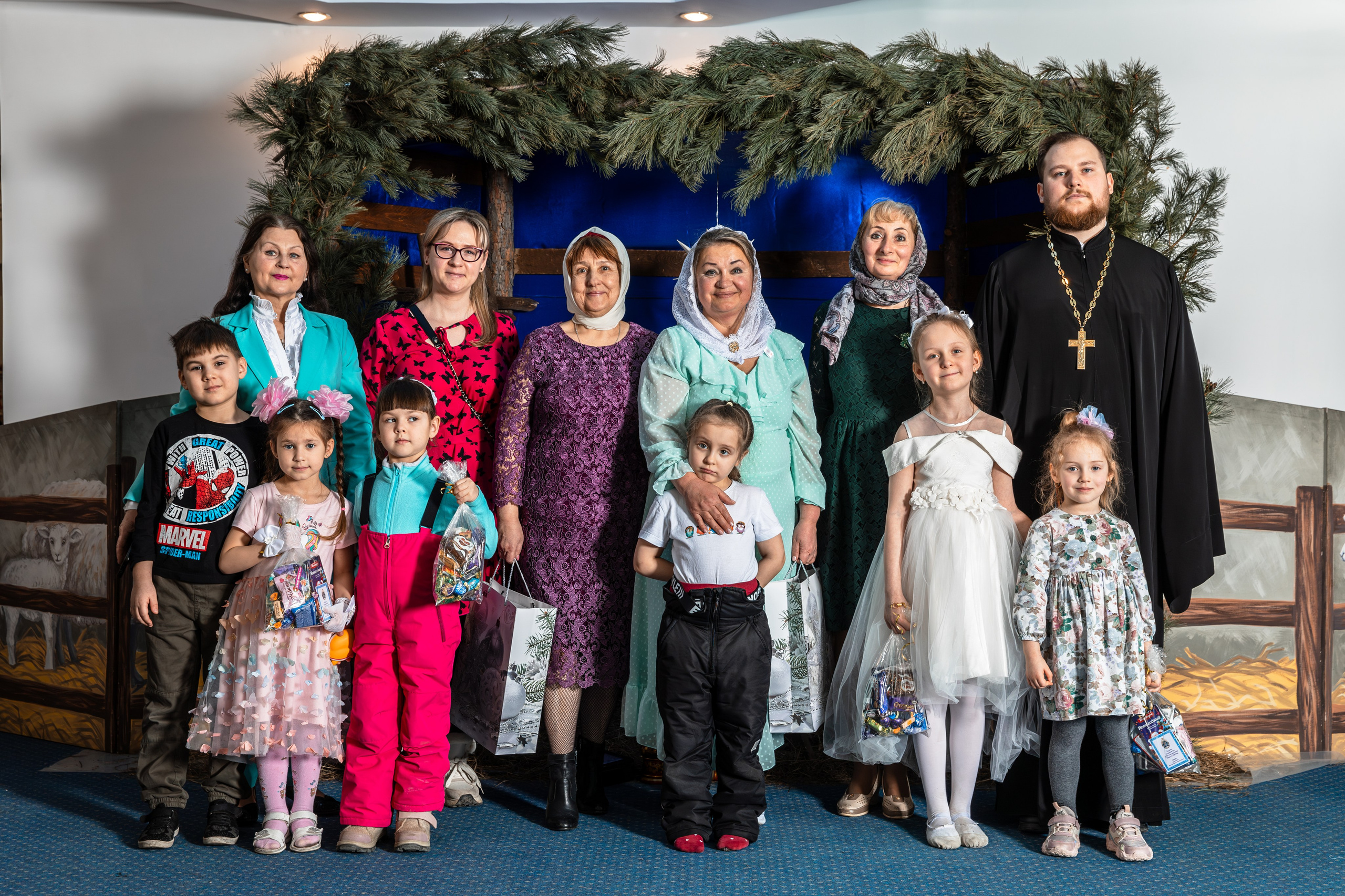 Рождество Воскресная школа 2025. Фотограф Таинств Крещение и Венчания г. Магадан Власова Ульяна