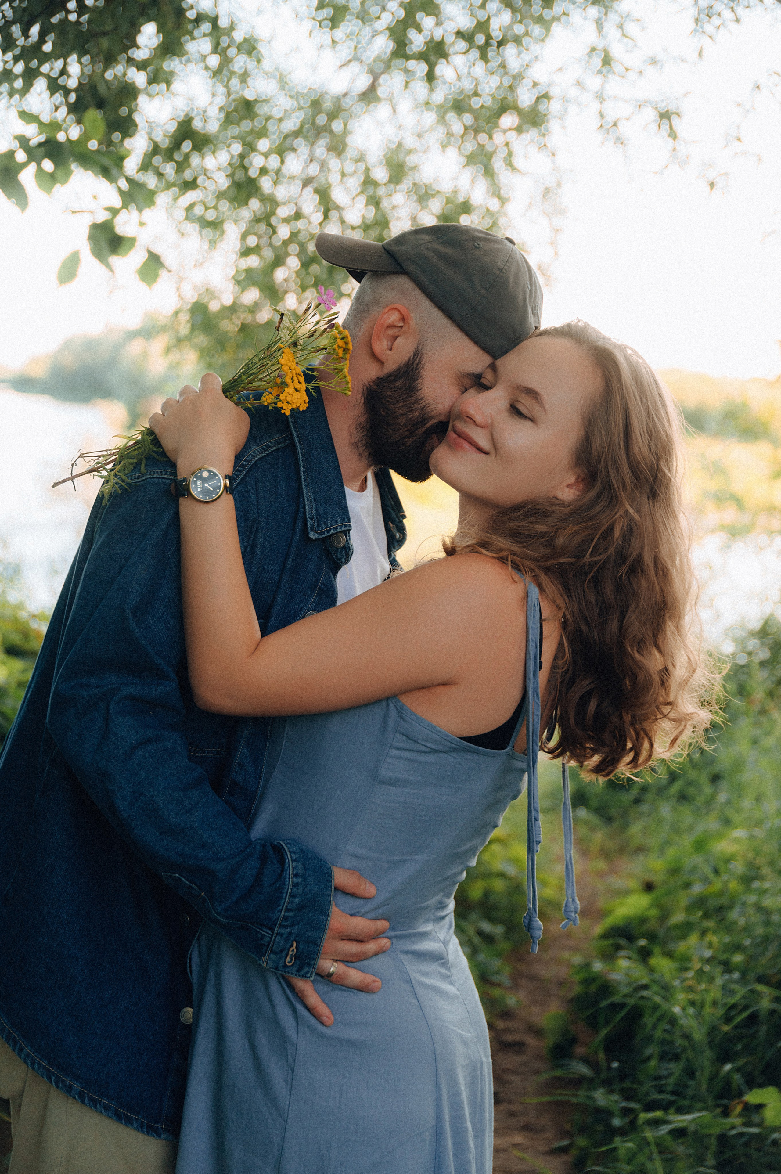 Лес.закат.Вика и Денис. Детский и семейный фотограф Катерина Мишина