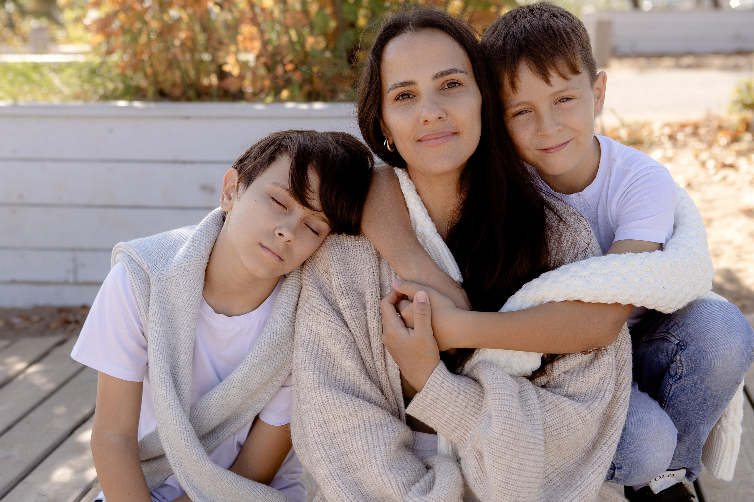 Ляйсан с мальчишками. Фотограф в Казани.Снимаю индивидуальные портреты, love story и свадьбы