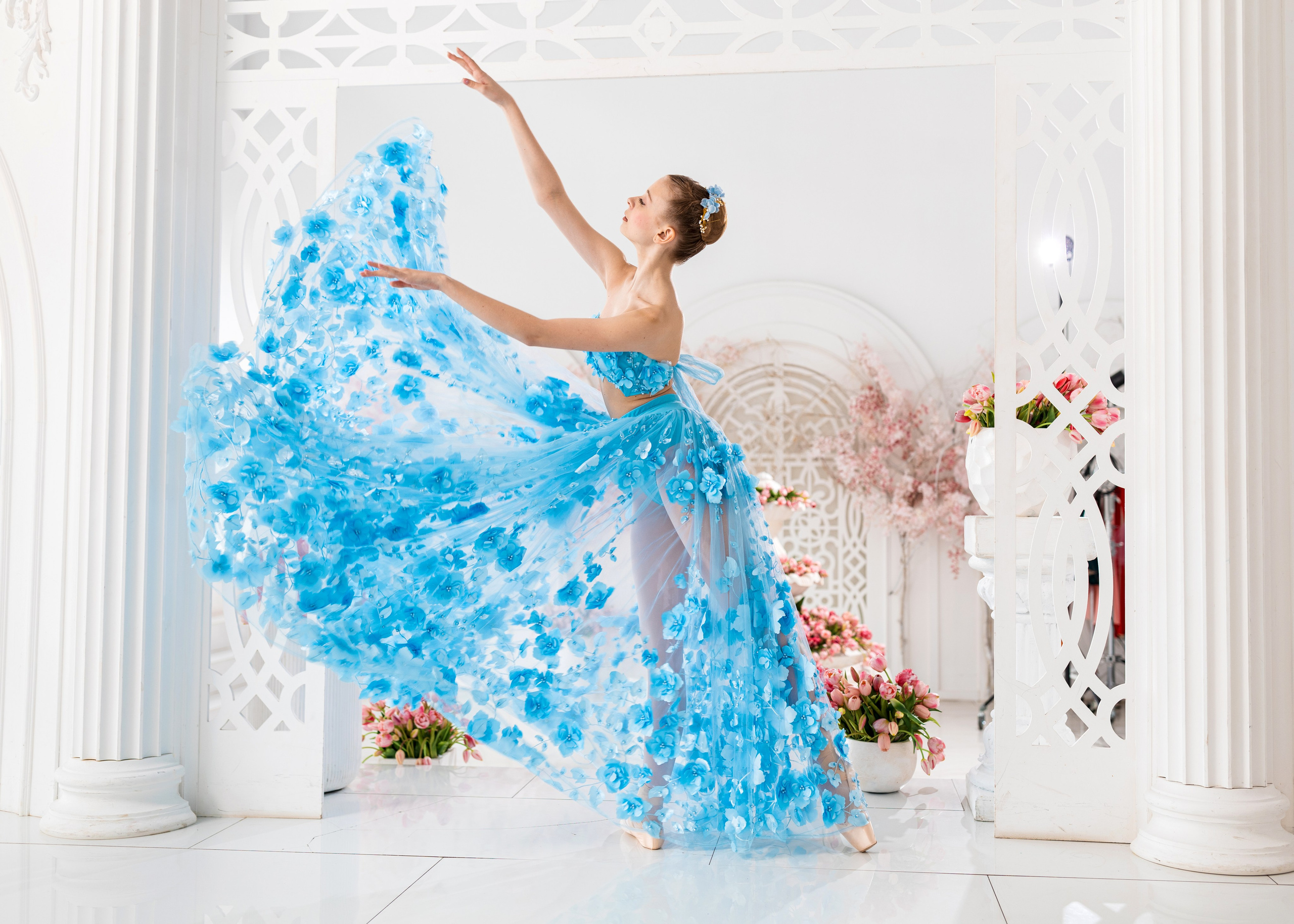 Юбка «Голубой цветок» напрокат бесплатно. Балетный фотограф Алина Ханько — Душа Балета