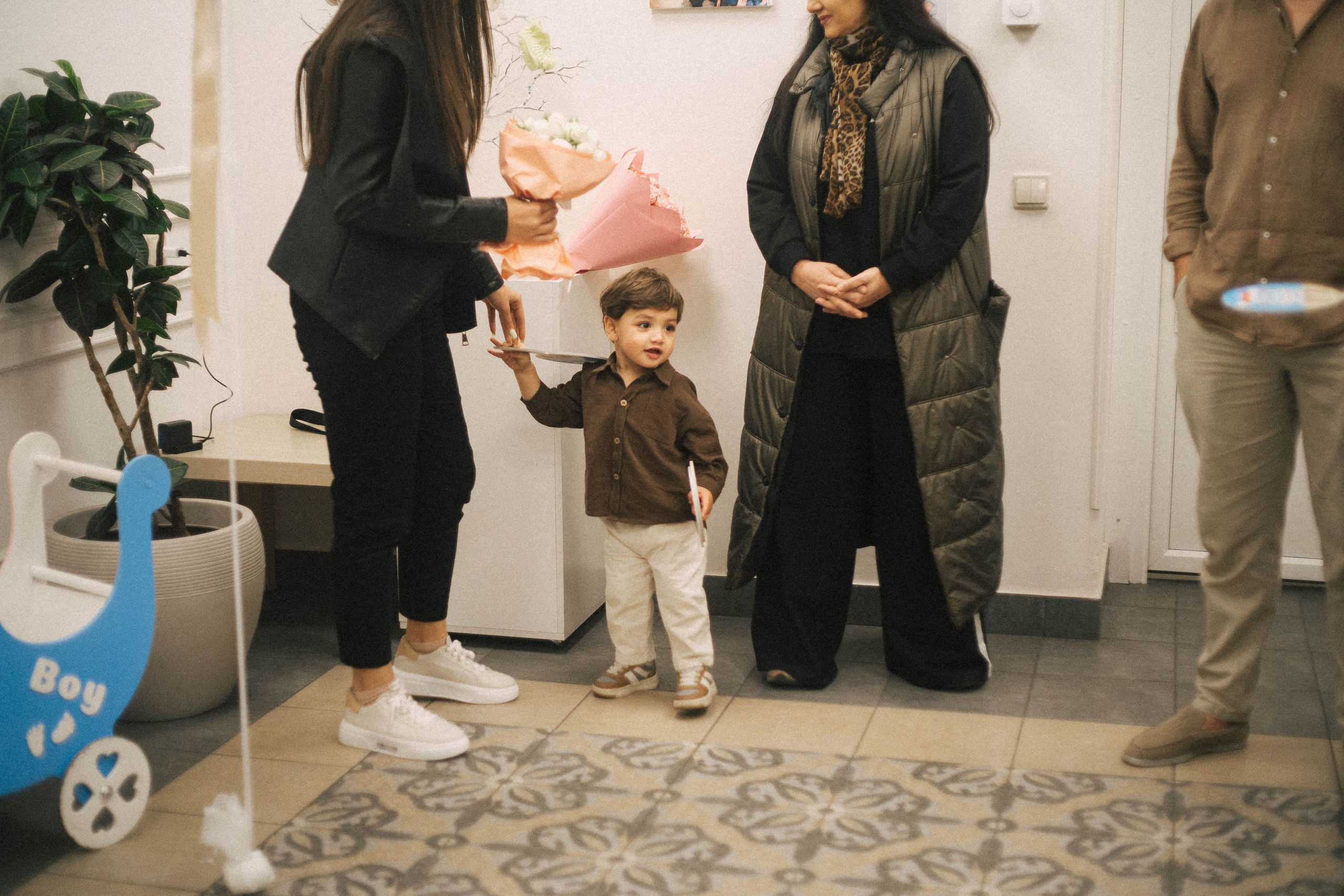 Выписка Сева, Сехран, Мурад, Имран. Семейный фотограф Юлия Котова