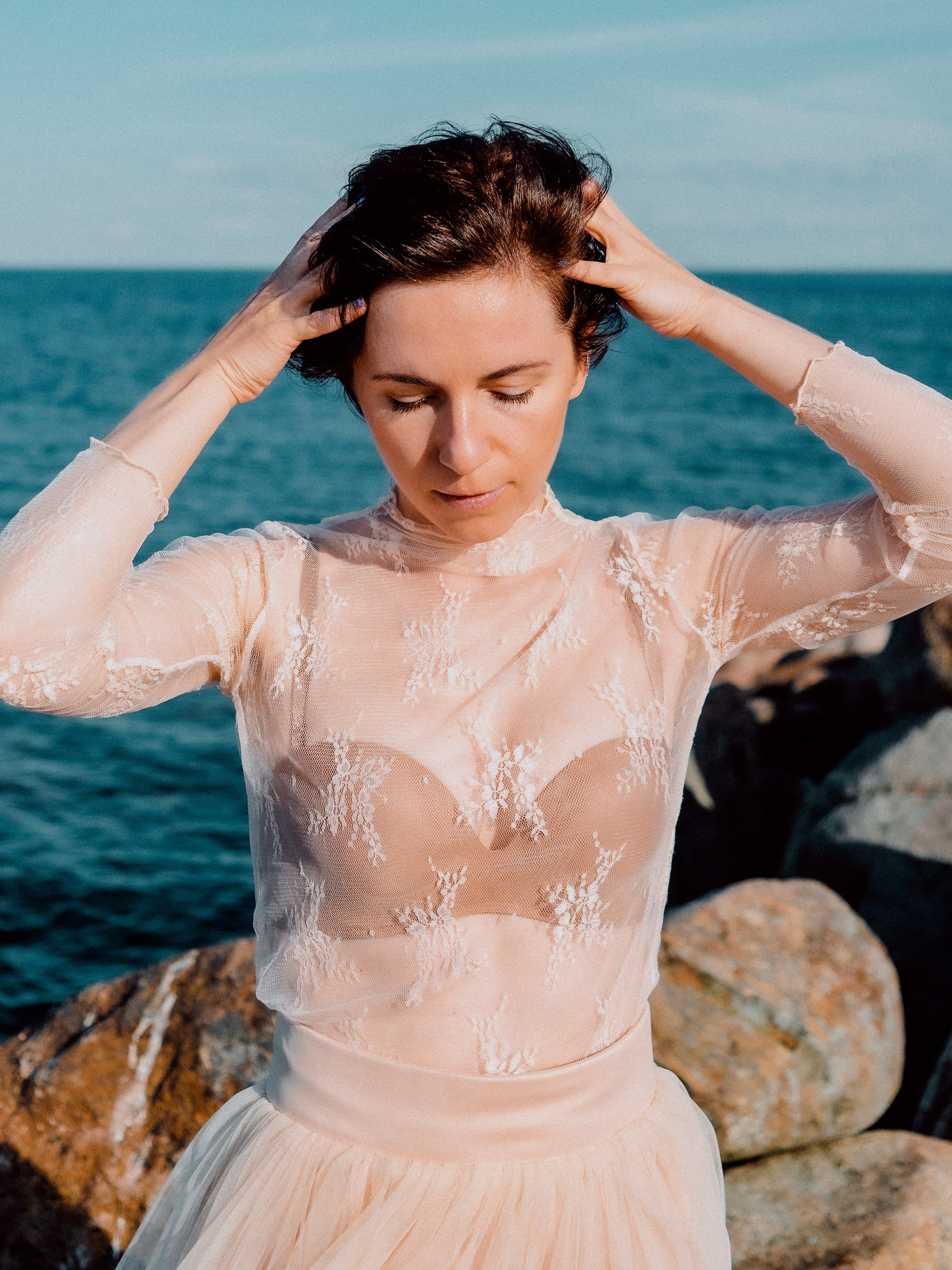 Портретная фотосессия на Ладожском озере. Светлана Гопанюк. Портретный фотограф. Санкт-Петербург. СПб