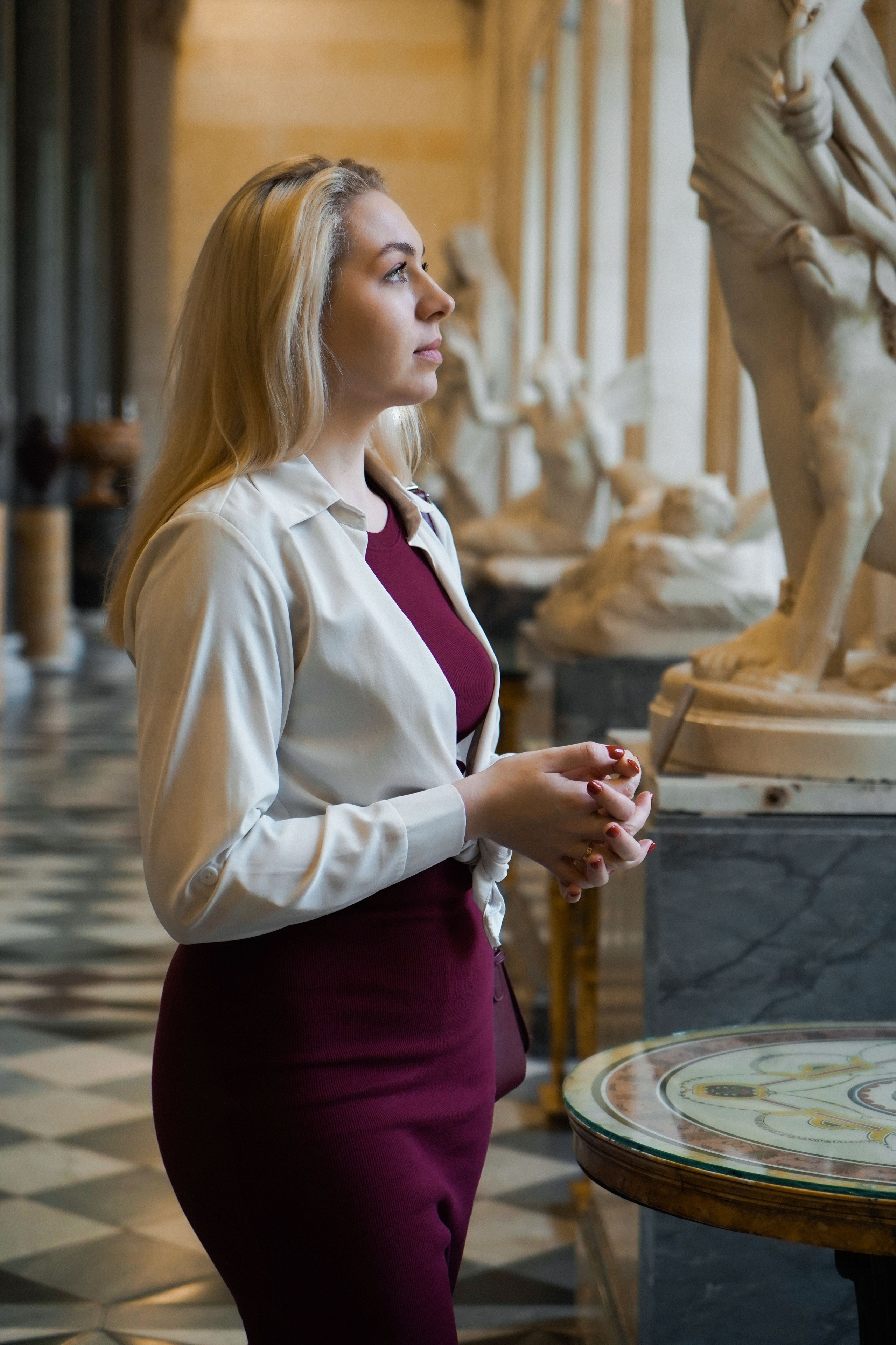 Портретная фотосессия в Эрмитаже Санкт-Петербурга для Полины. Светлана Гопанюк. Портретный фотограф. Санкт-Петербург. СПб