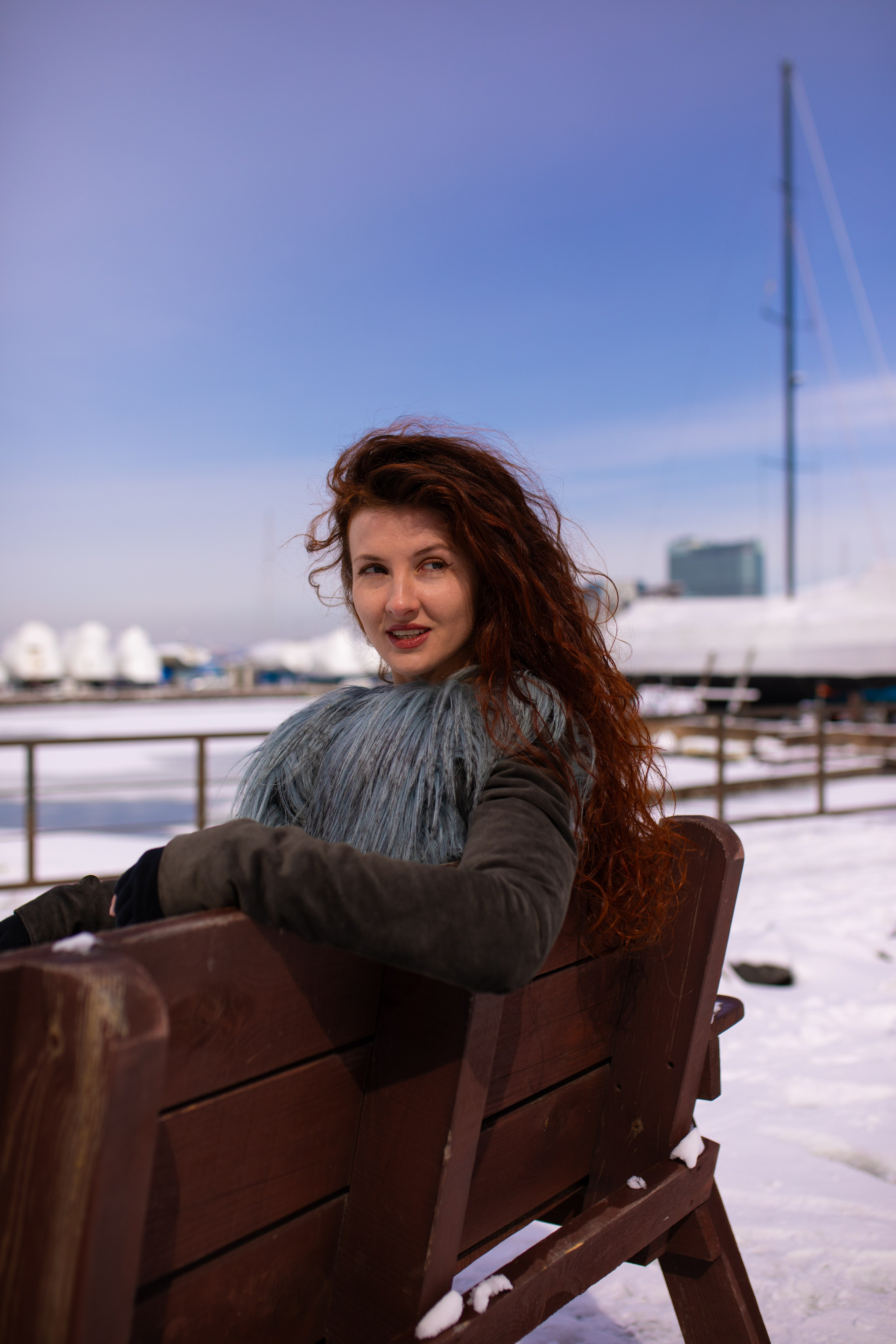 Портретная съемка на улице. Главная