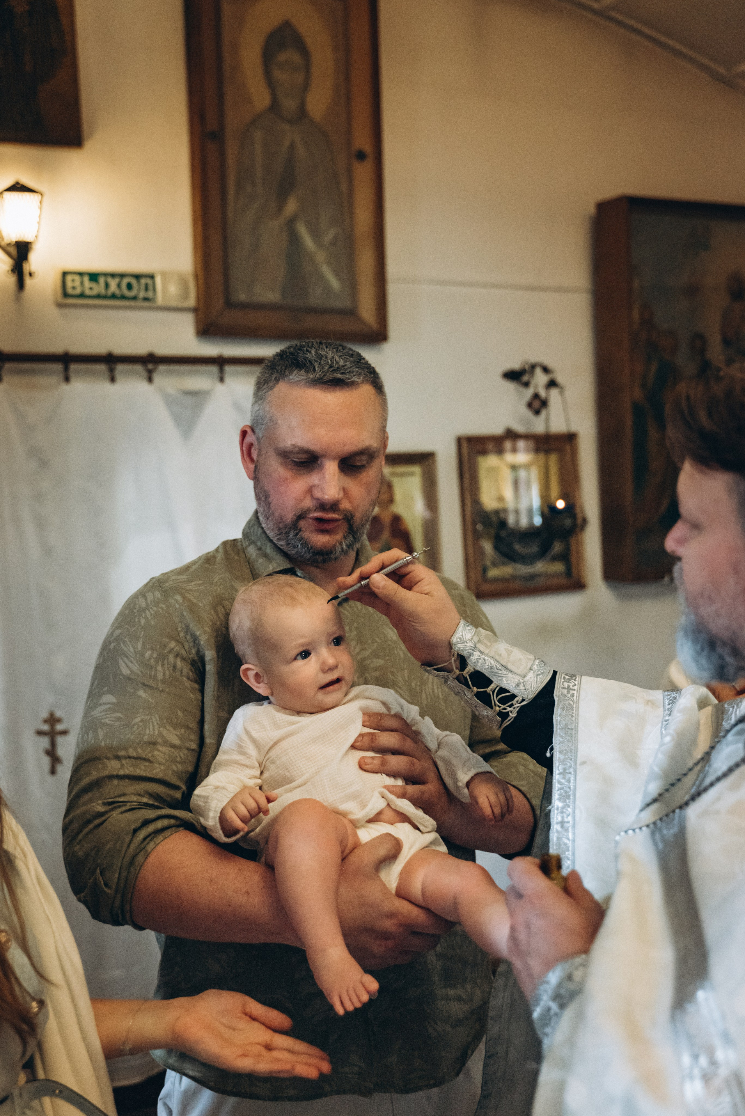 Крещение Есении. Семейный фотограф в Минске Дарья Дреко