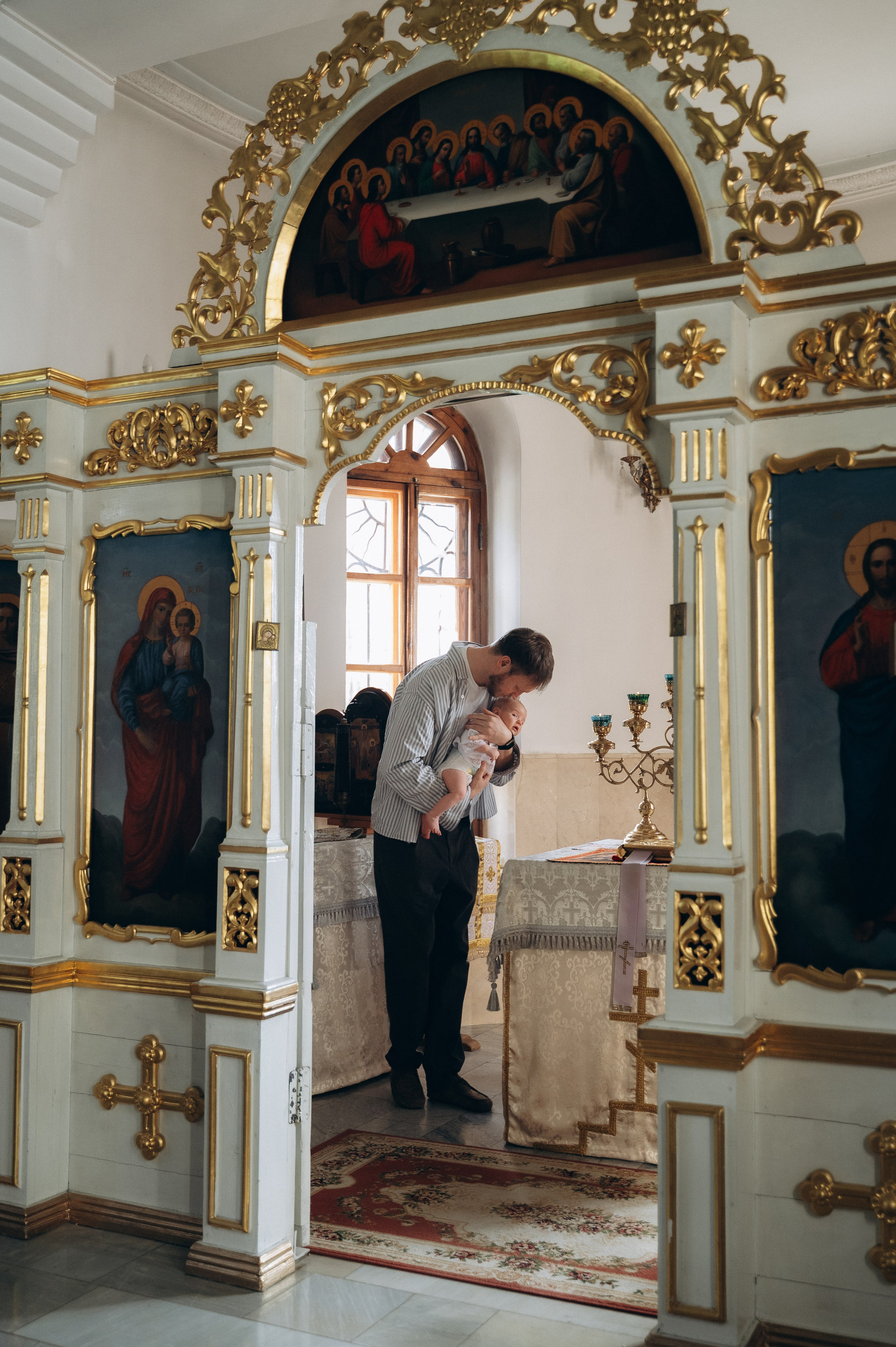 Крещение Артура (Храм Марии Магдалины). Семейный фотограф в Минске Дарья Дреко