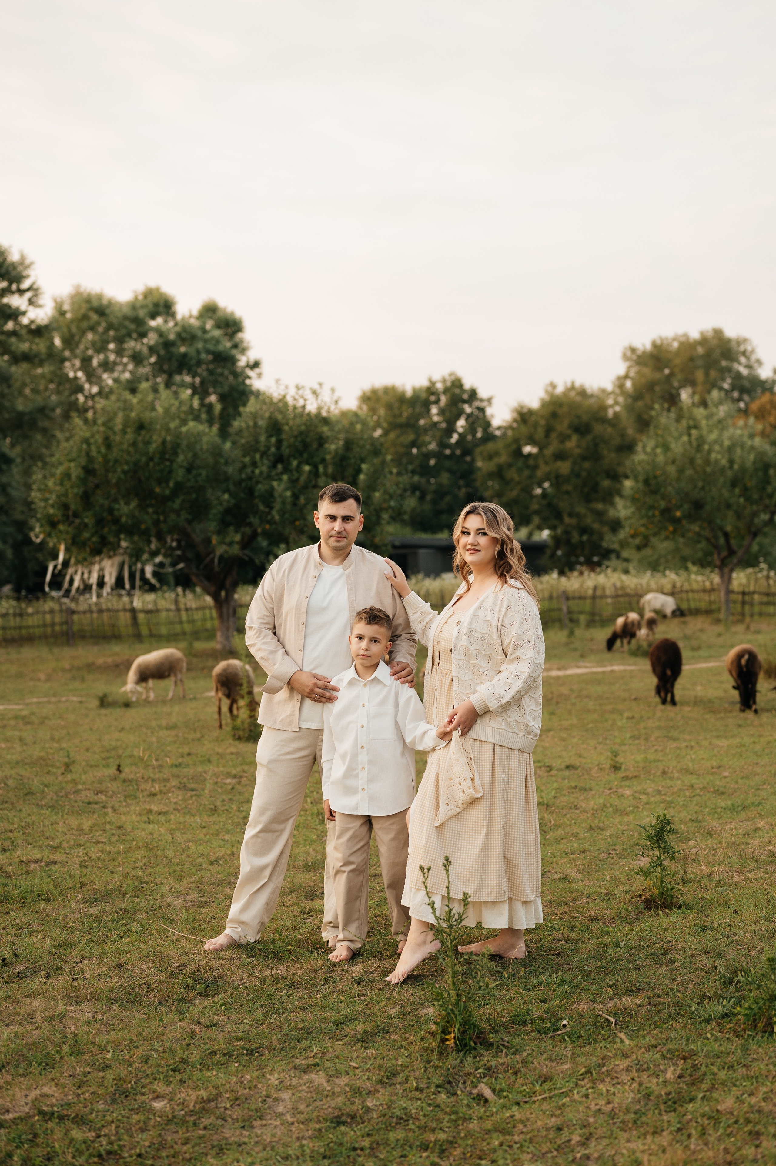 Семейная фотосессия на ферме. Свадебный и семейный фотограф в Краснодаре Алина Мельник
