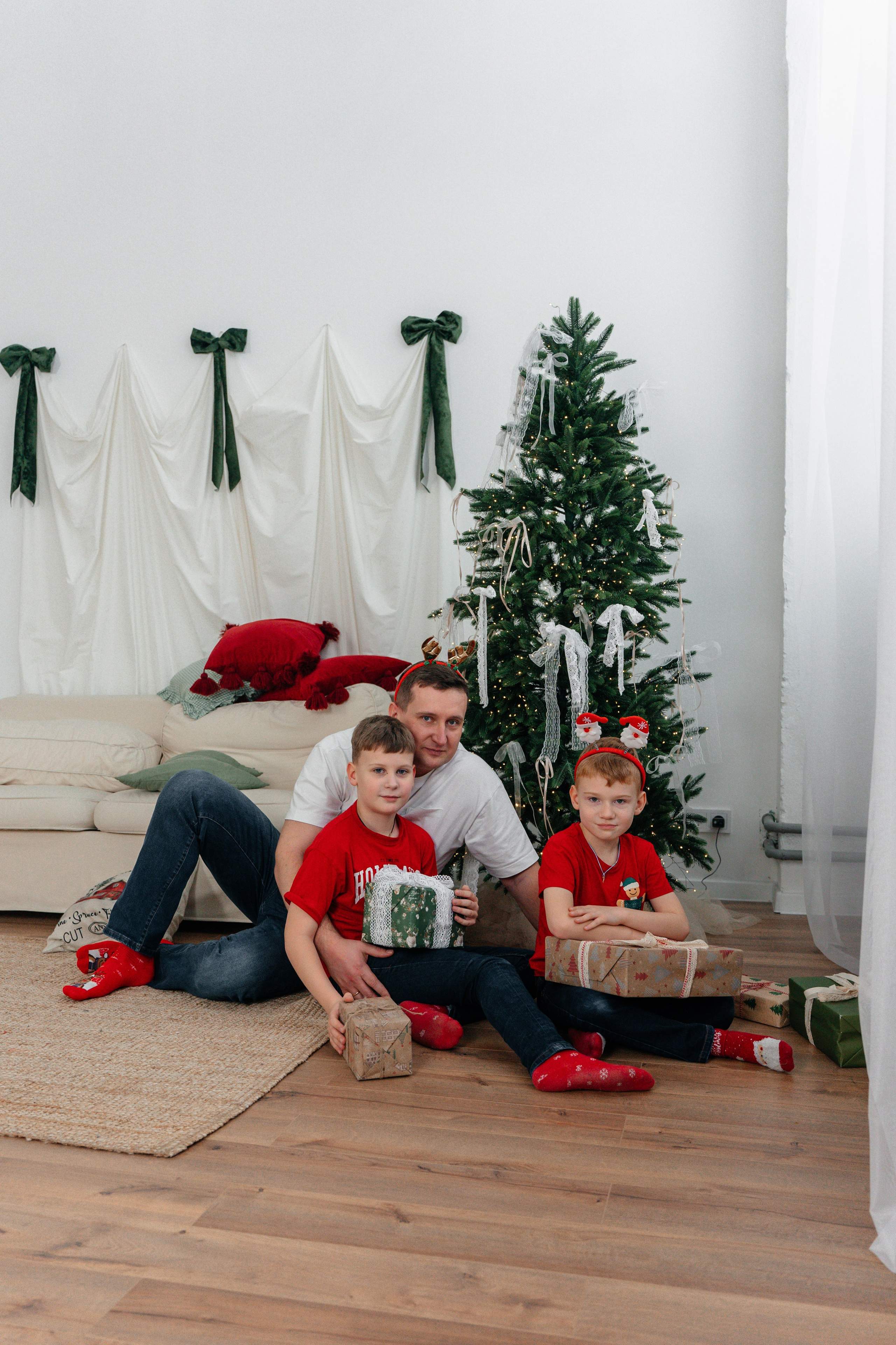 Семейная съёмка — Новый год. Ваш семейный фотограф в Минске — Вика Трегубова