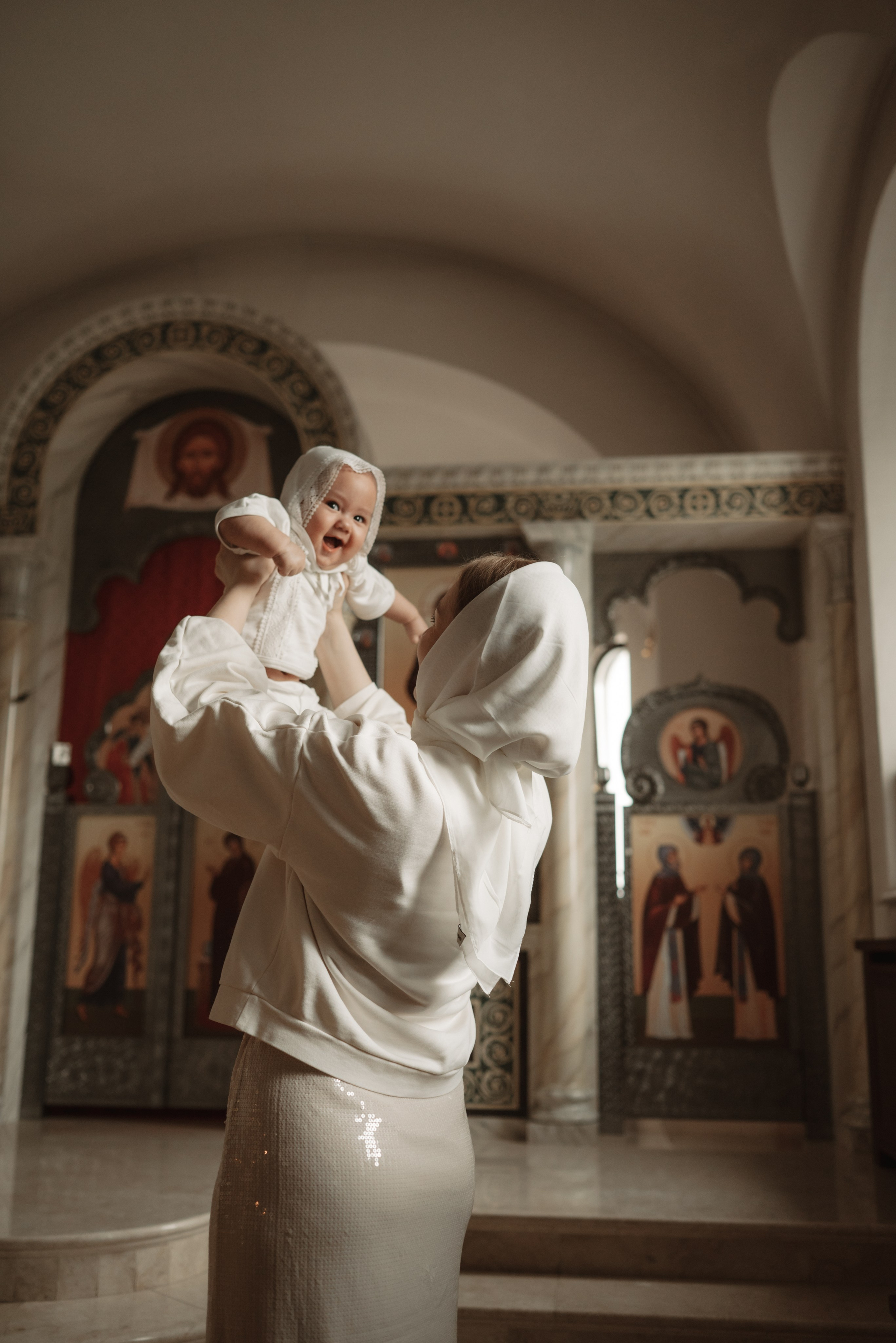 Крещение двойняшек. Фотограф в Москве и МО Бреусова Татьяна