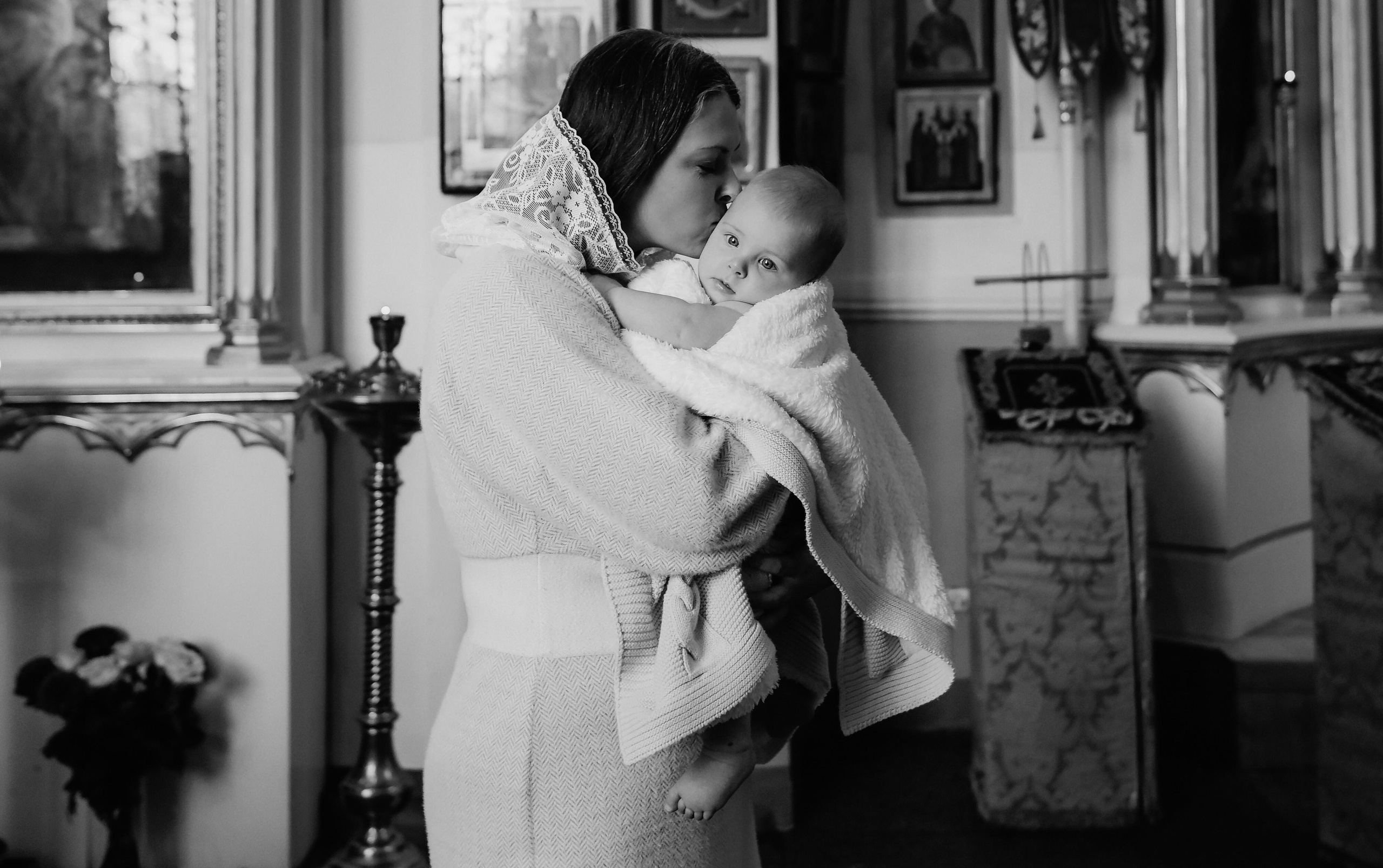 Крещение Любочки. Семейный и свадебный фотограф в Санкт-Петербурге Яна