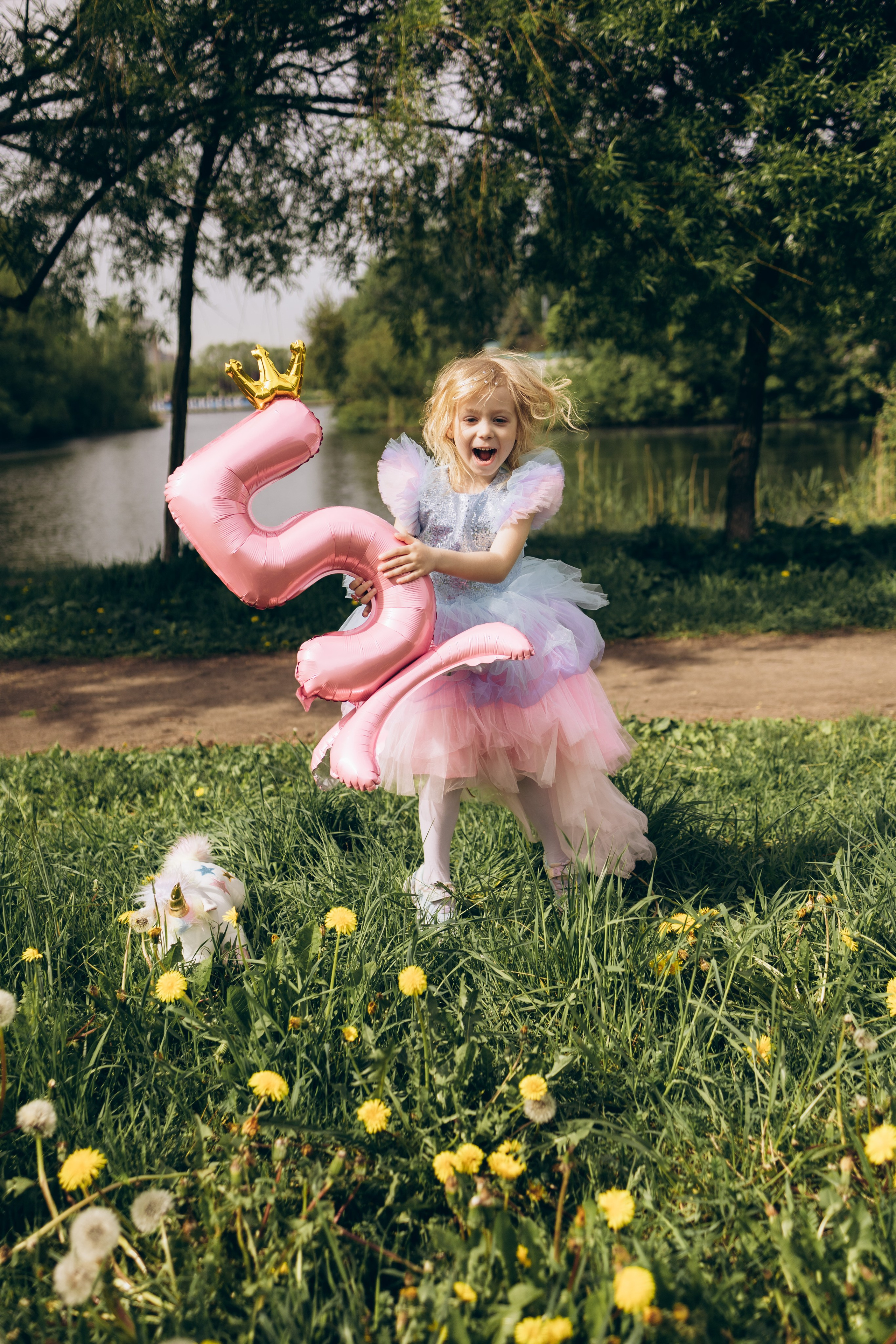 фото детского дня рождения на природе в парке