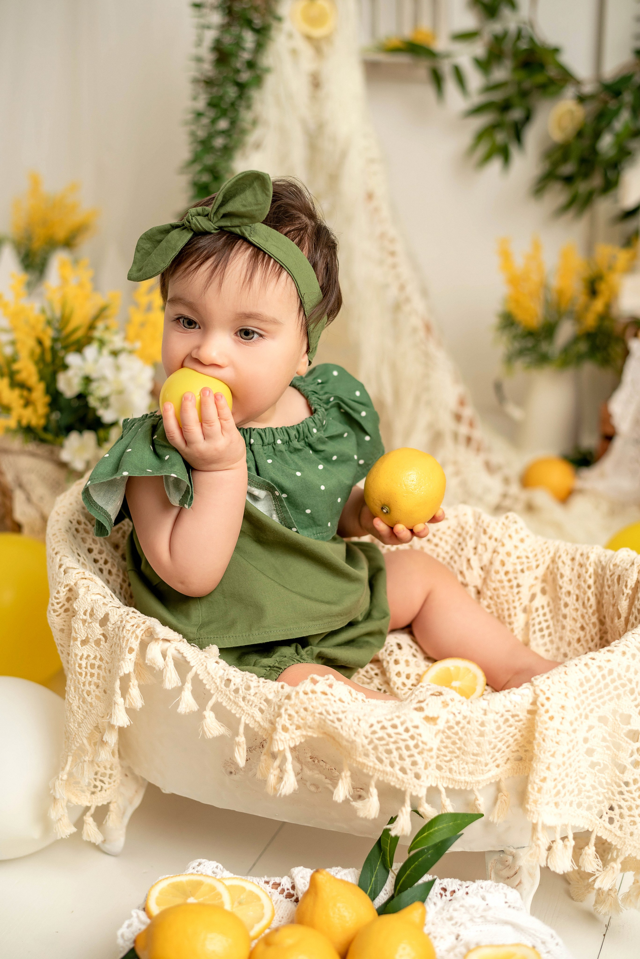 Алина — лимончики. Семейный и детский фотограф Наталья Горда