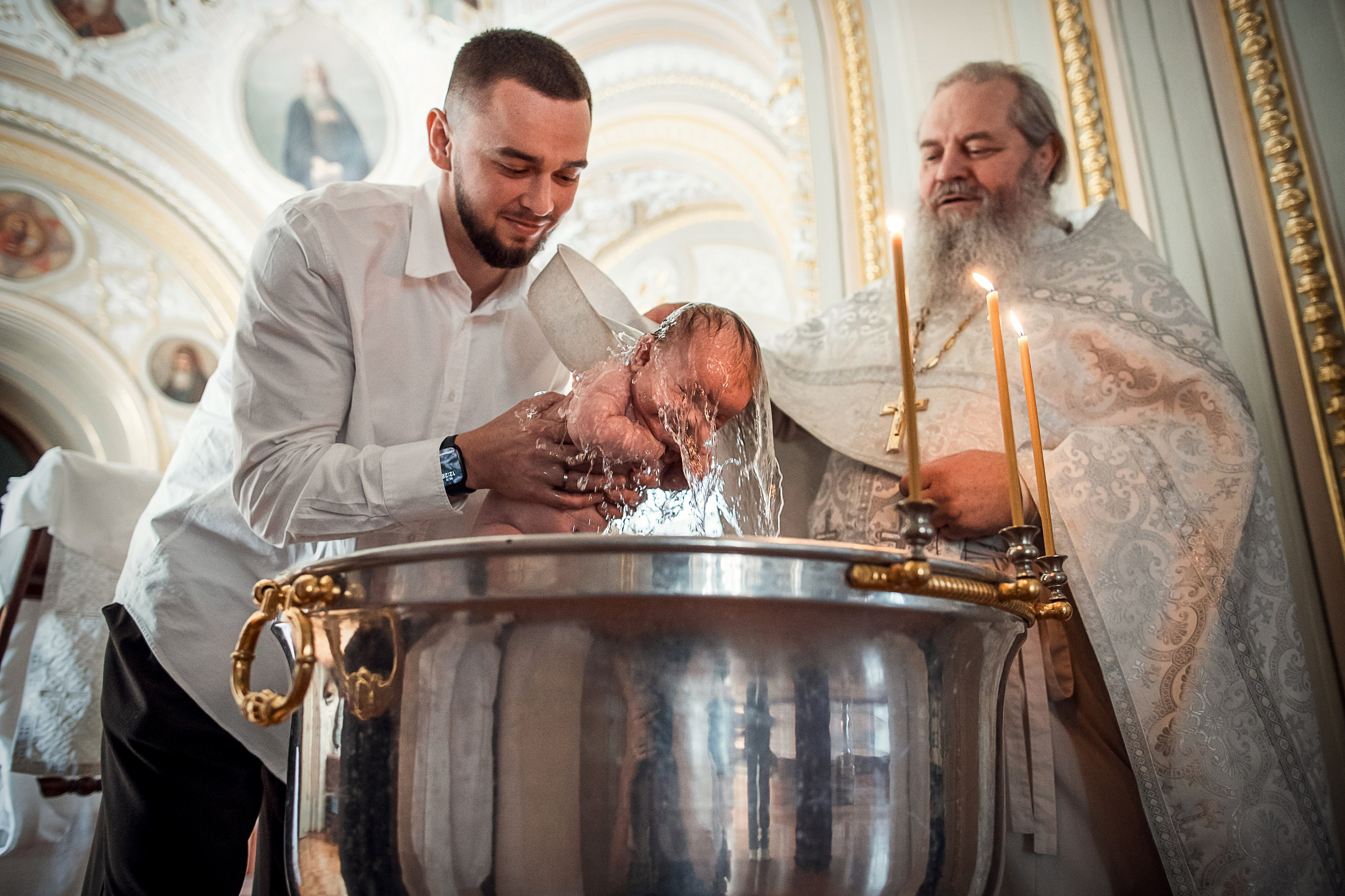 Крещение Есения. Фотограф на крещение, венчание Ольга Парфентьева