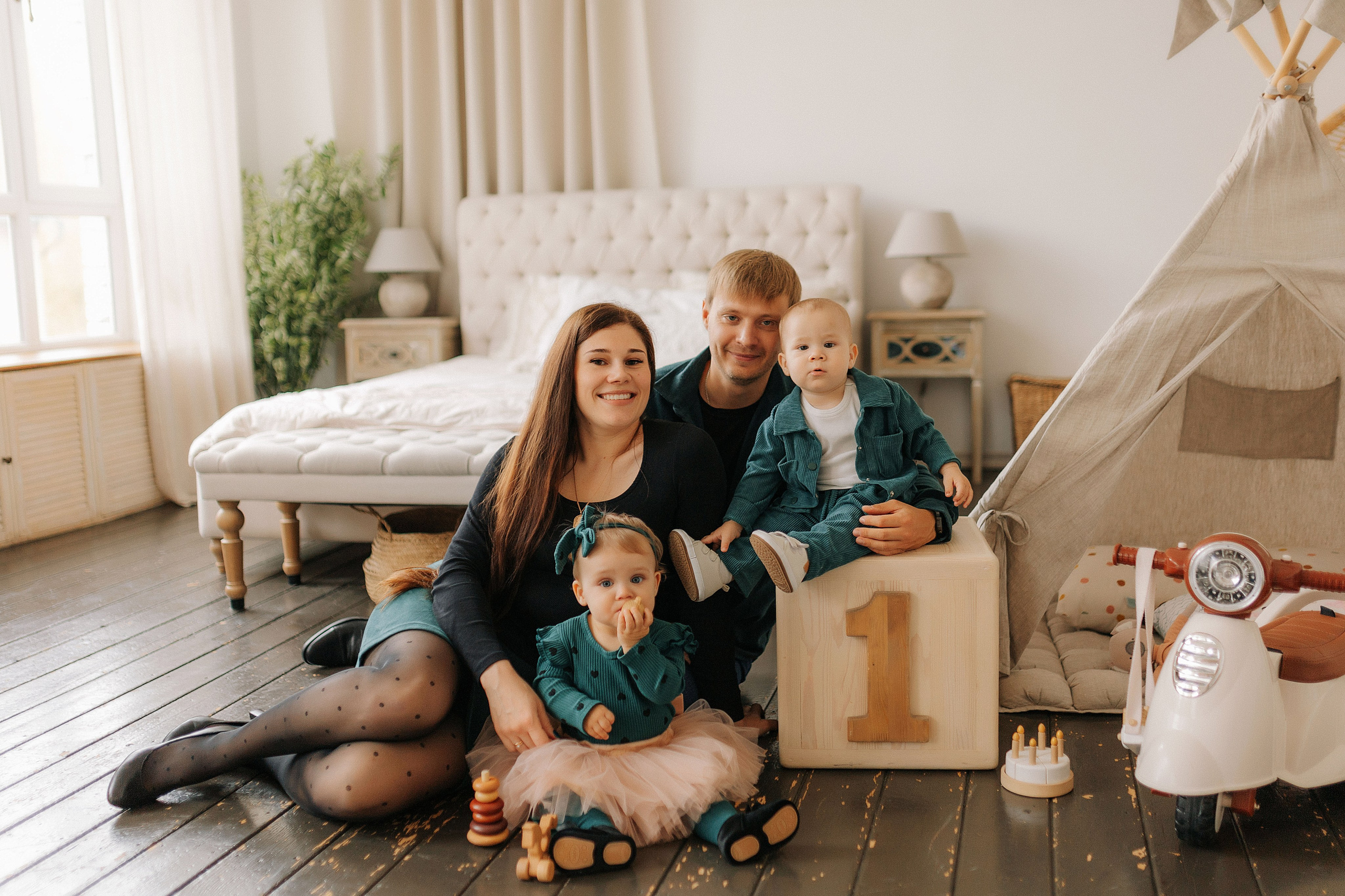 Малышам годик. Фотограф Пенза/Сердобск