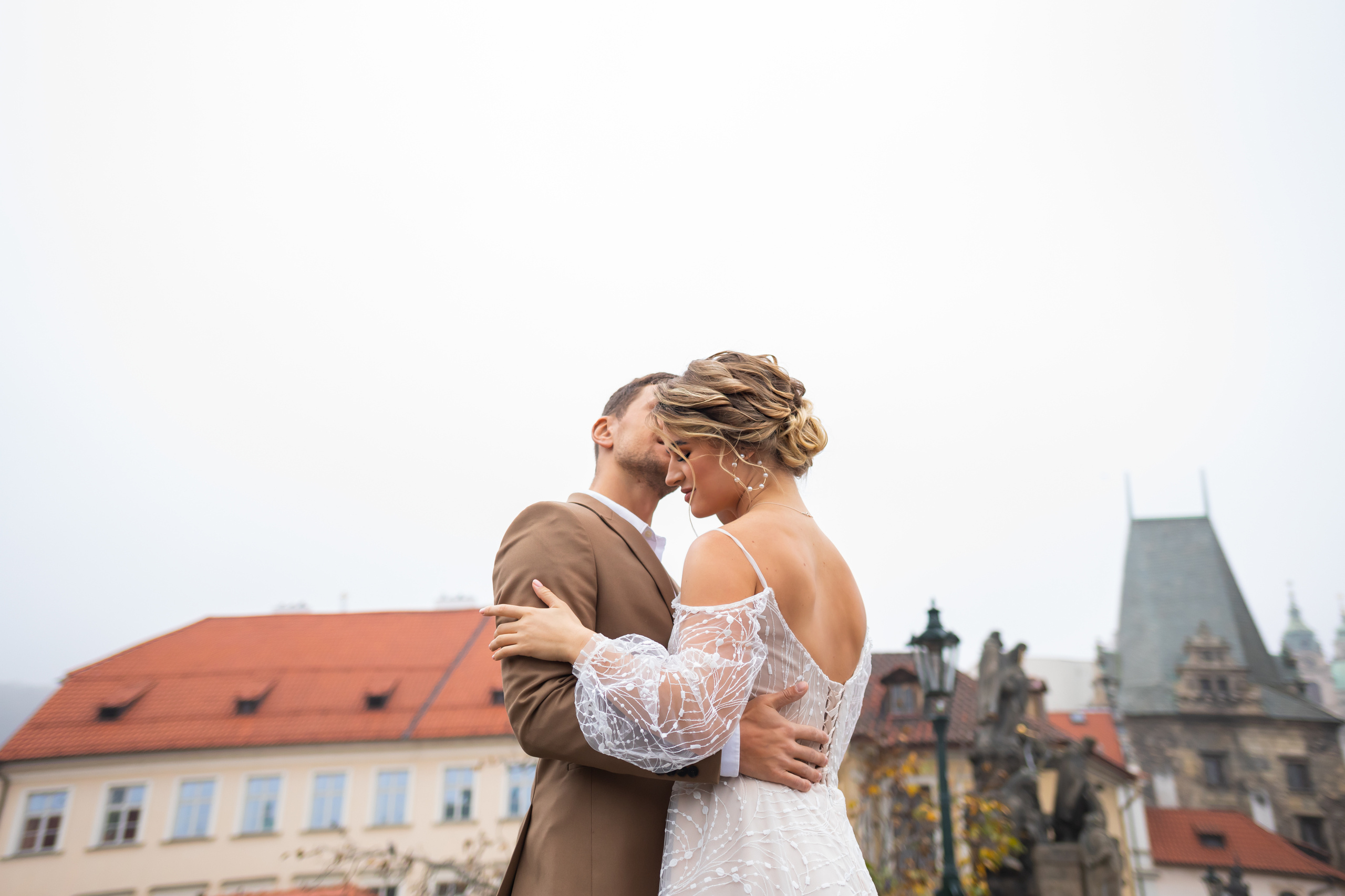 Елена и Максим. Свадебная съемка в Праге. Свадебный и семейный фотограф в Москве Евгения Лисина