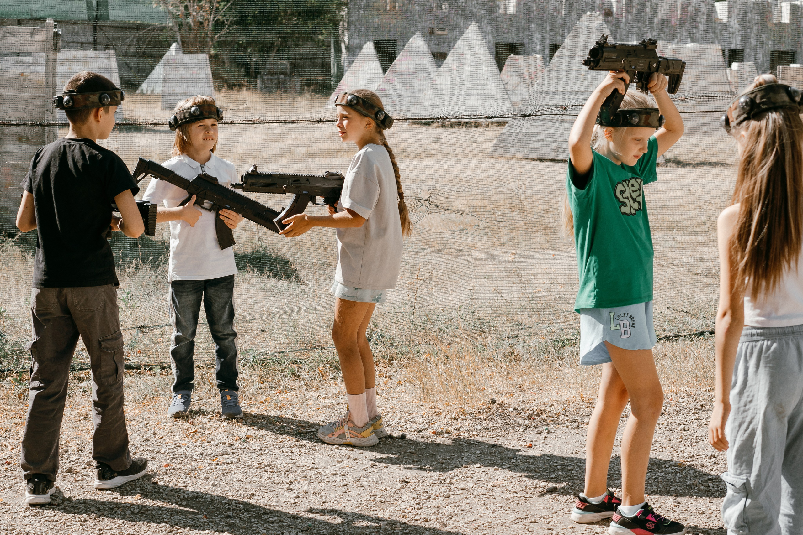 Репортаж: день рождения (лазертаг). Фотограф Шунова Саша