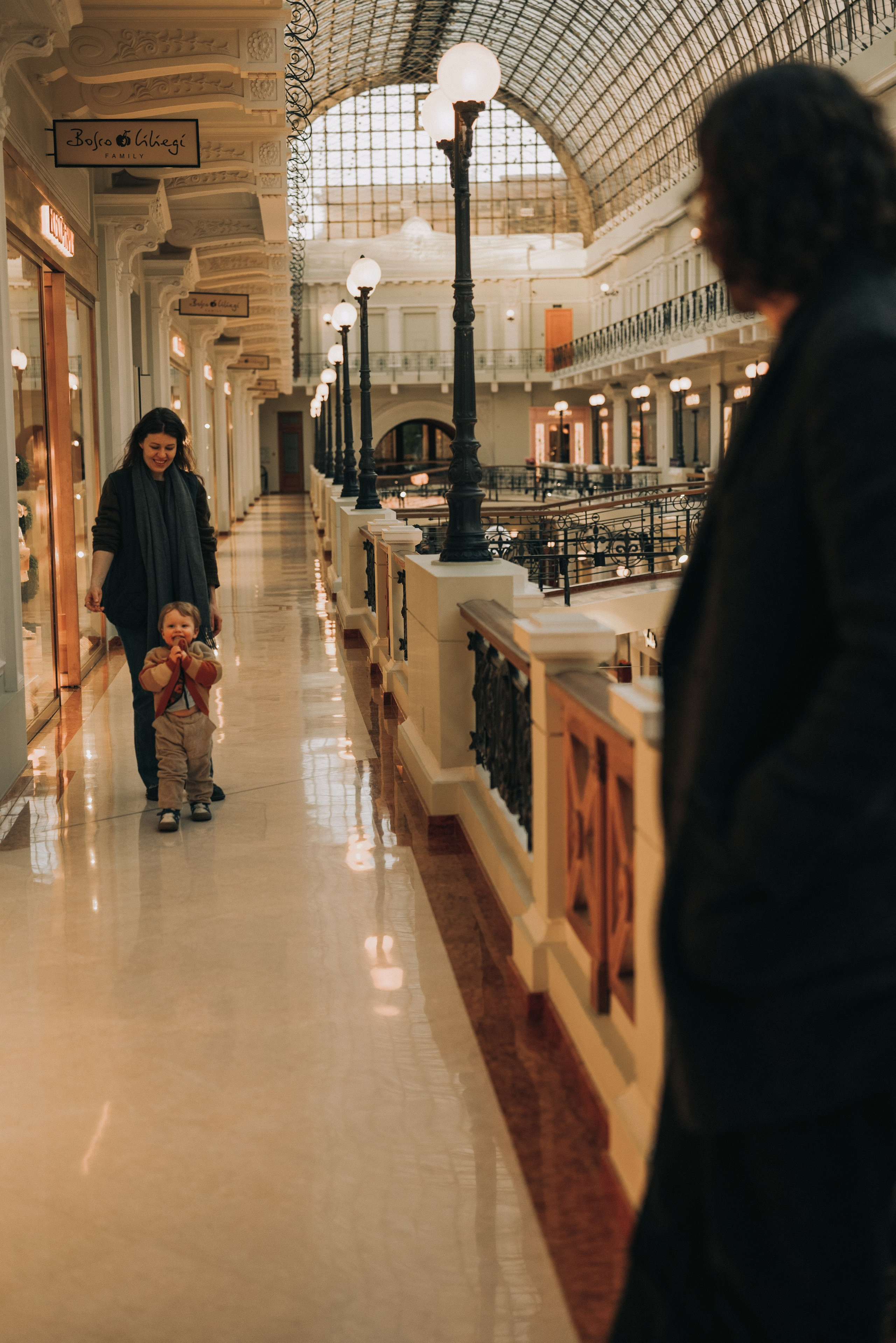 Прогулка по Москве. Ксения, Лев и Аркадий. Семейный фотограф в Москве Дарья Пузикова