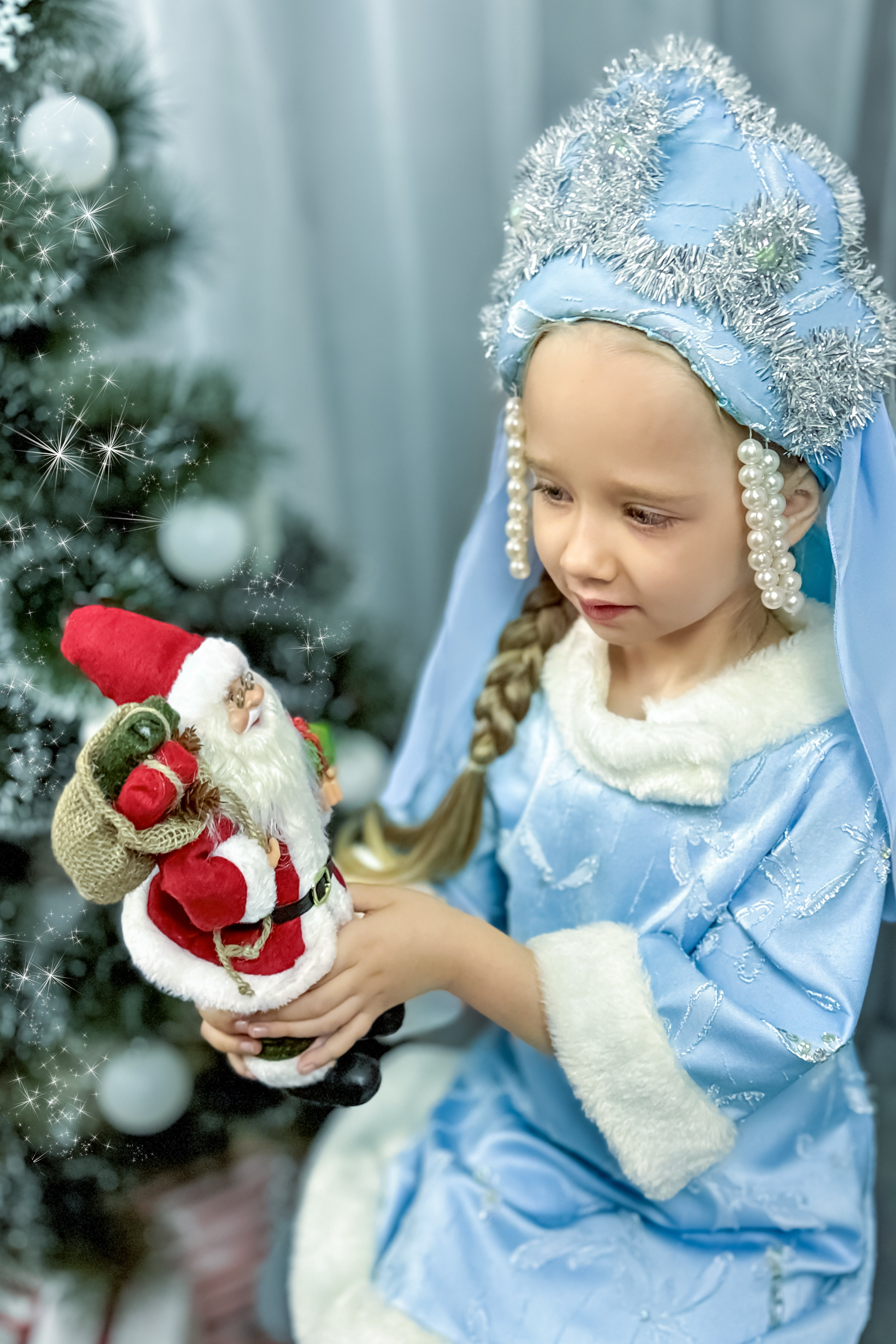 Аня в роли Снегурочки!. Фотограф Нина Пашина — Пермь