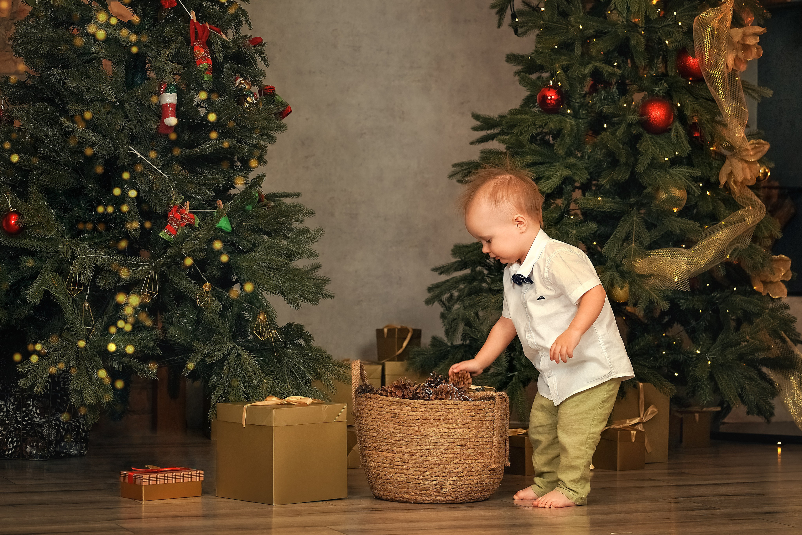 Семейные новогодние фотоистории. Детский и семейный фотограф в Москве и Подмосковье Настя Наумова